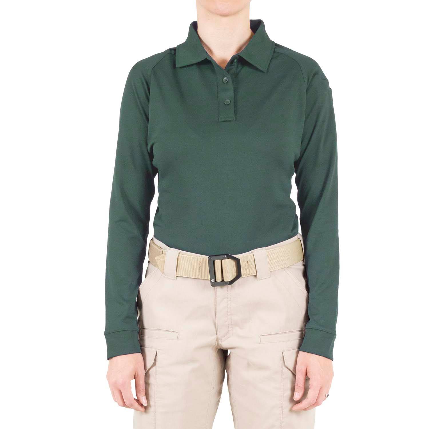 FIRST TACTICAL WOMEN'S LONG SLEEVE PERFORMANCE POLO