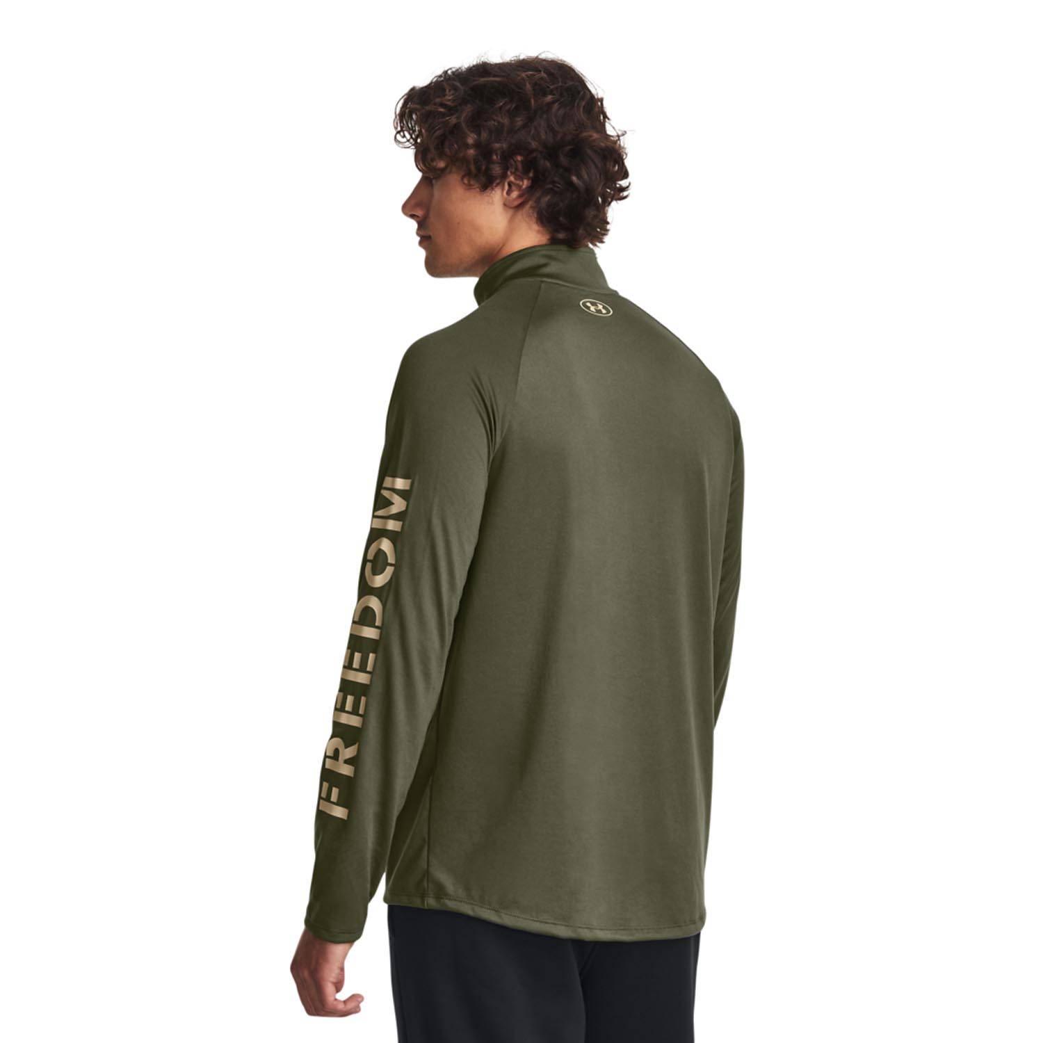 UA Men's Freedom Tech 1/2 Zip Pullover | U.S. Patriot