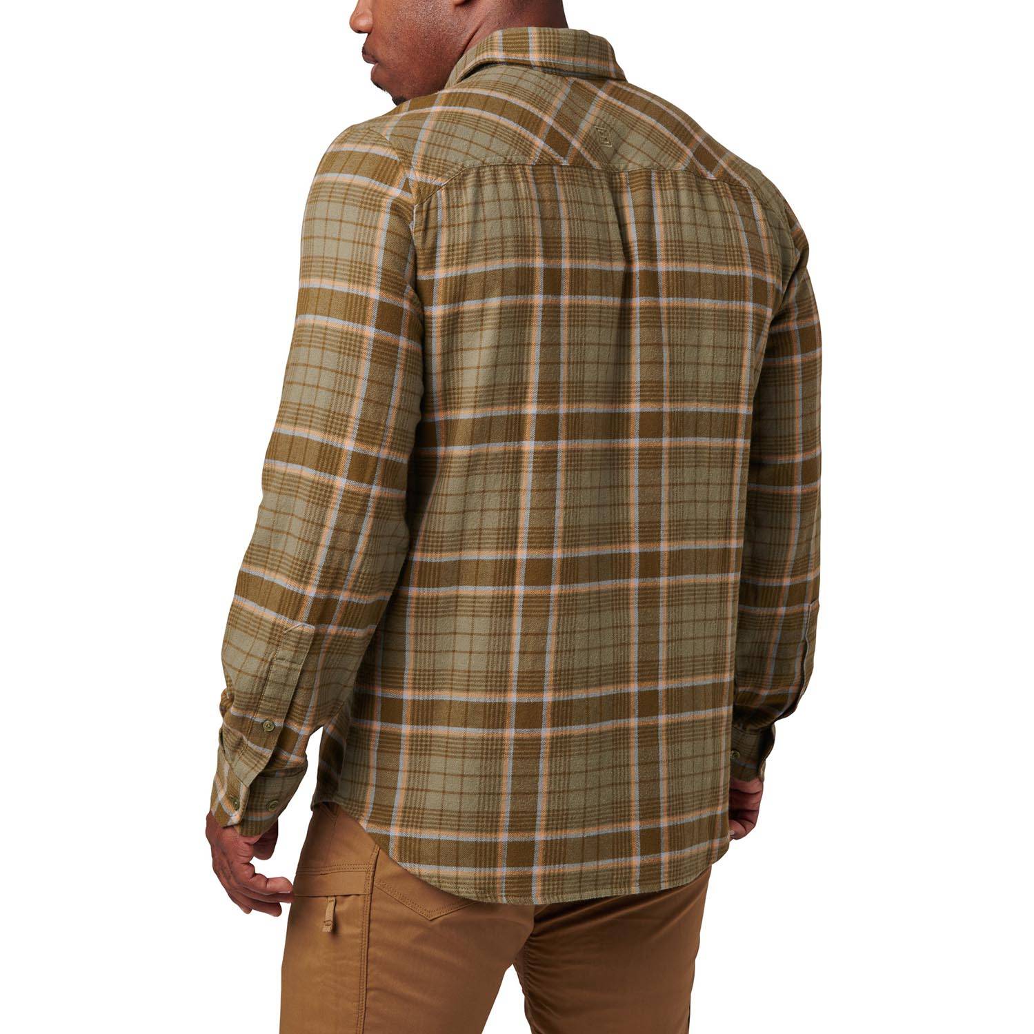 5.11 Men's Silverwood Midweight Plaid Flannel | U.S Patriot