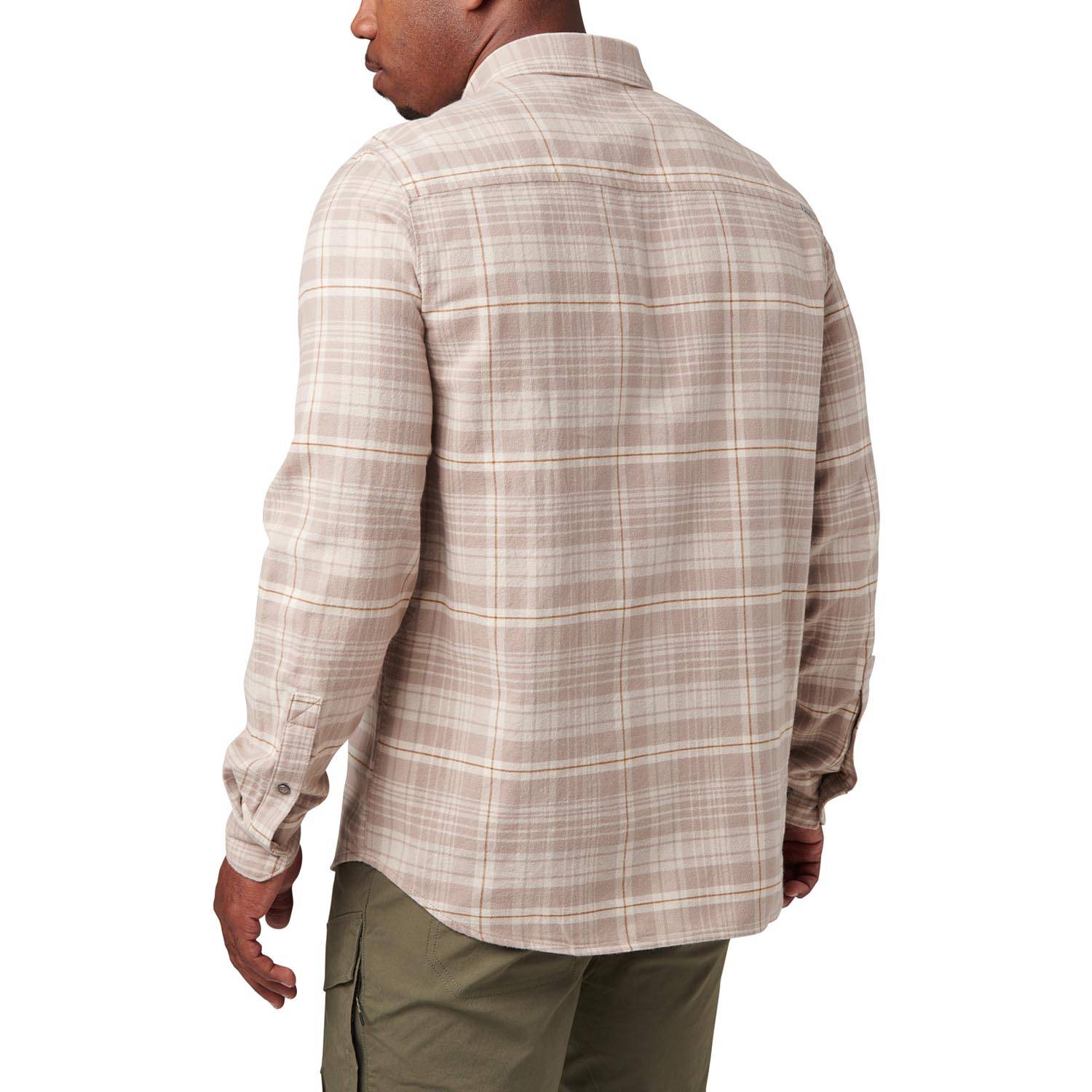 個人装備 5.11 SILVERWOOD SOLID FLANNEL L/S SHIRT 72172_098_SilverwoodFlannelSol