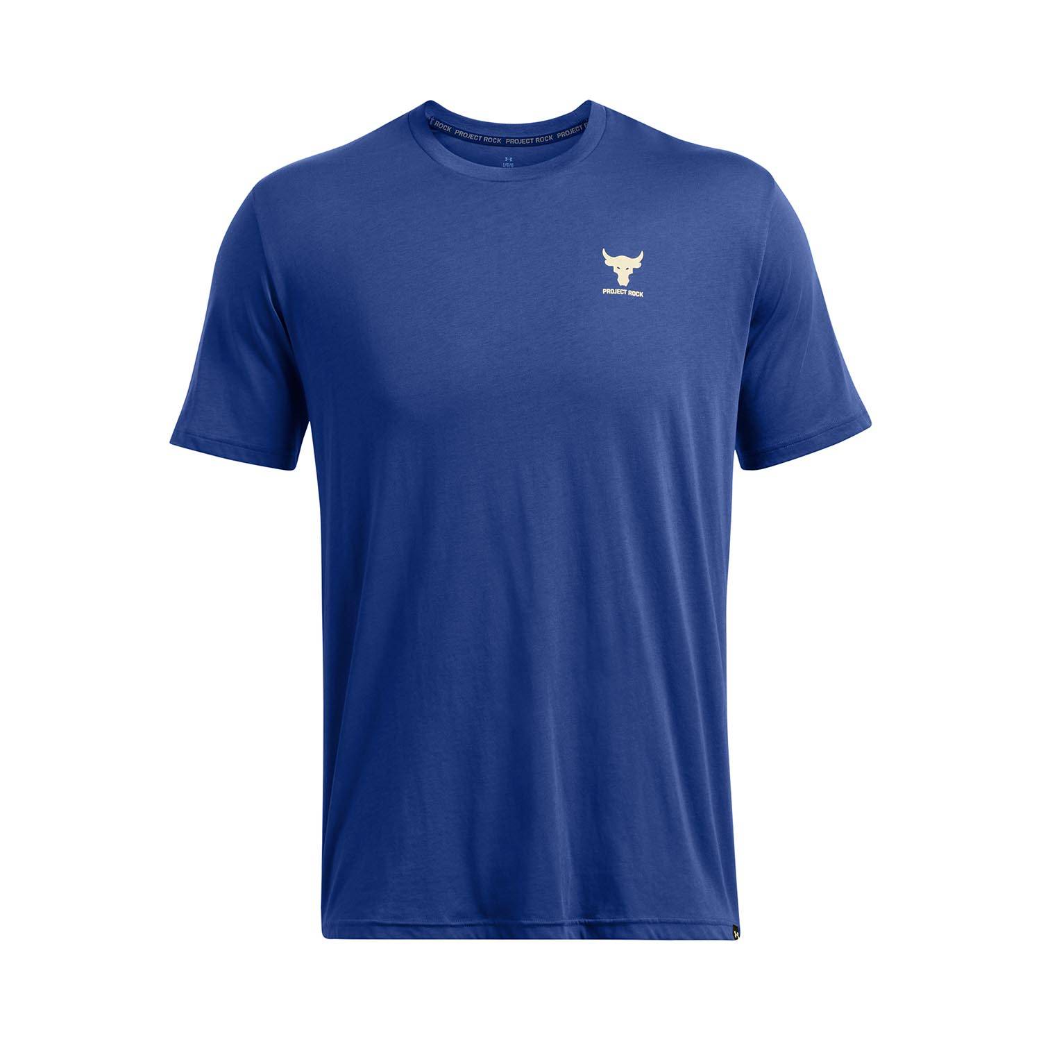 UA Men's Project Rock Short Sleeve Shirt | U.S. Patriot