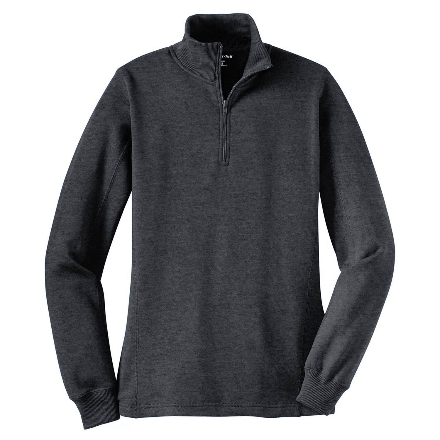 SPORT-TEK WOMEN'S 1/4 ZIP SWEATSHIRT