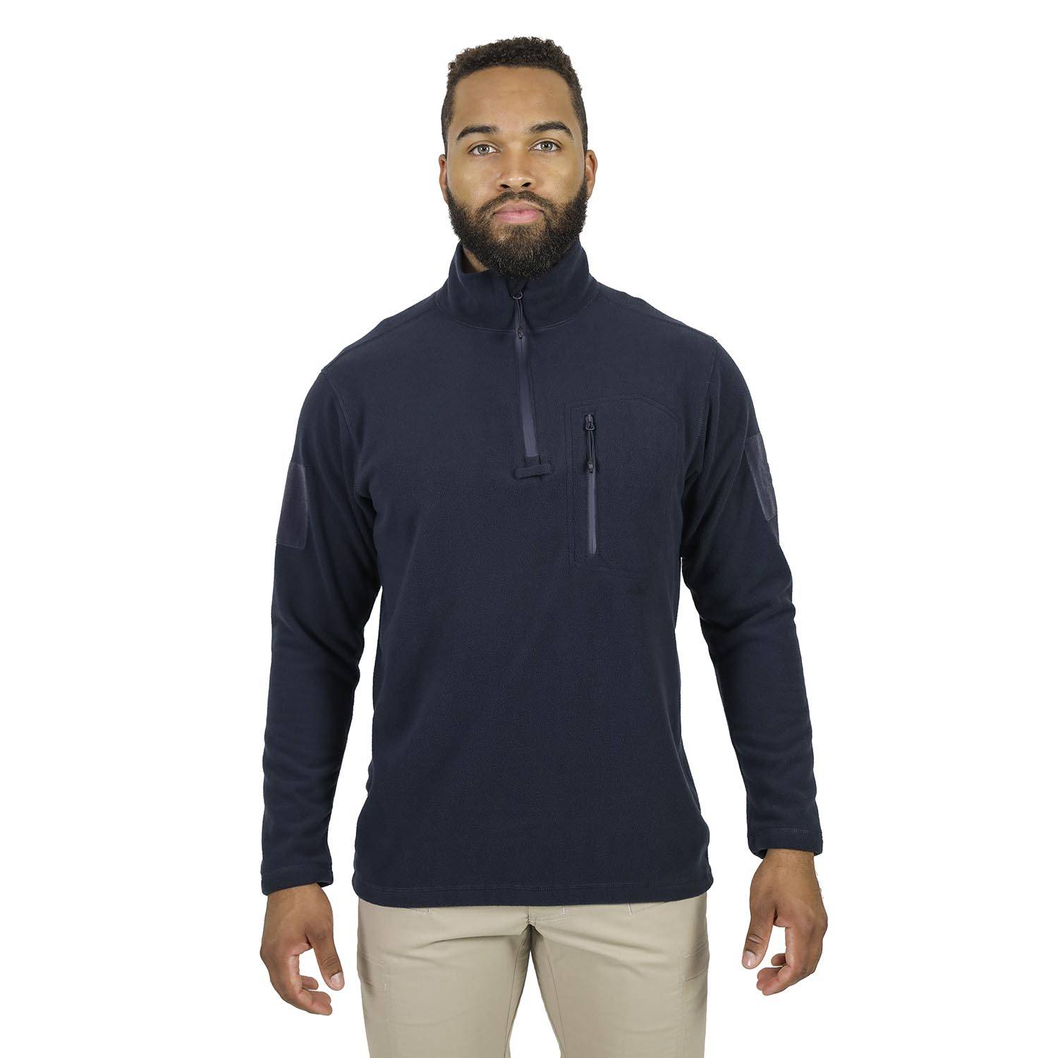 MISSION MADE MEN'S QUARTER ZIP FLEECE PULLOVER
