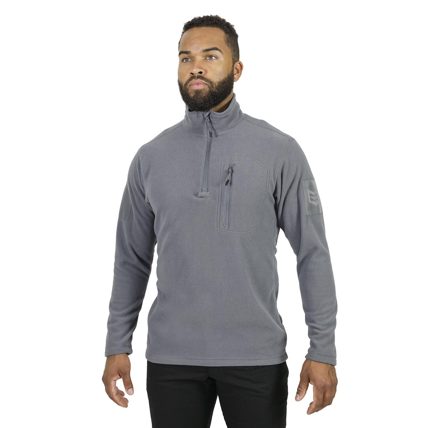 MISSION MADE MEN'S QUARTER ZIP FLEECE PULLOVER