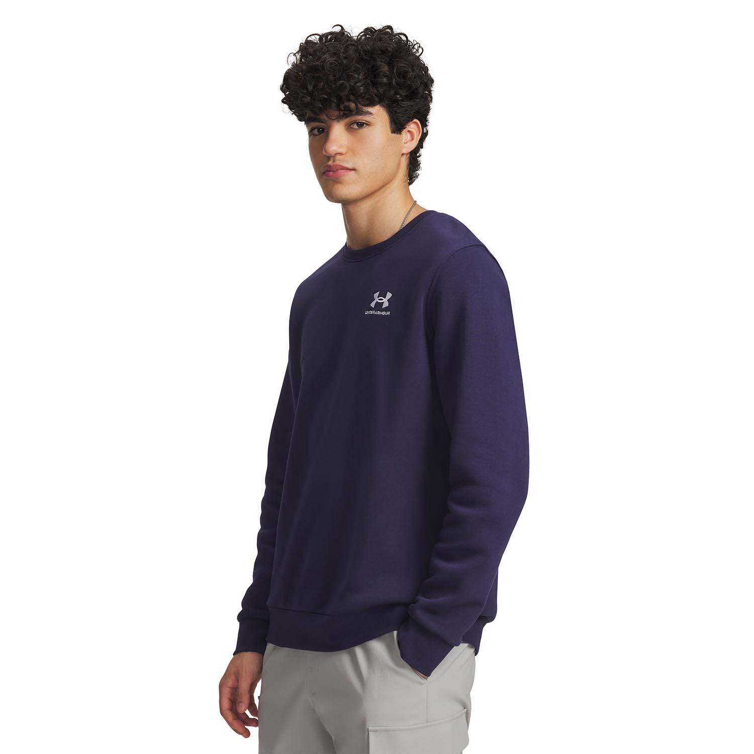 UNDER ARMOUR MEN'S ICON FLEECE CREW SWEATSHIRT