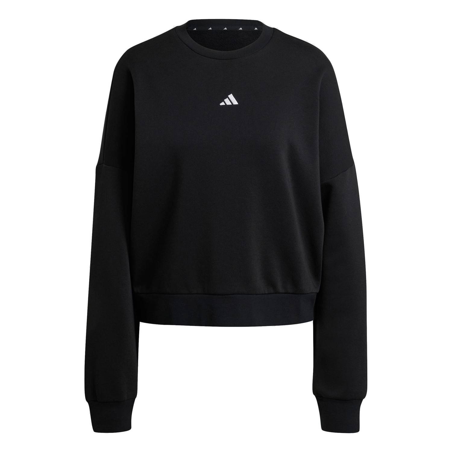 ADIDAS WOMEN'S ESSENTIALS FEEL COZY SMALL LOGO SWEATSHIRT
