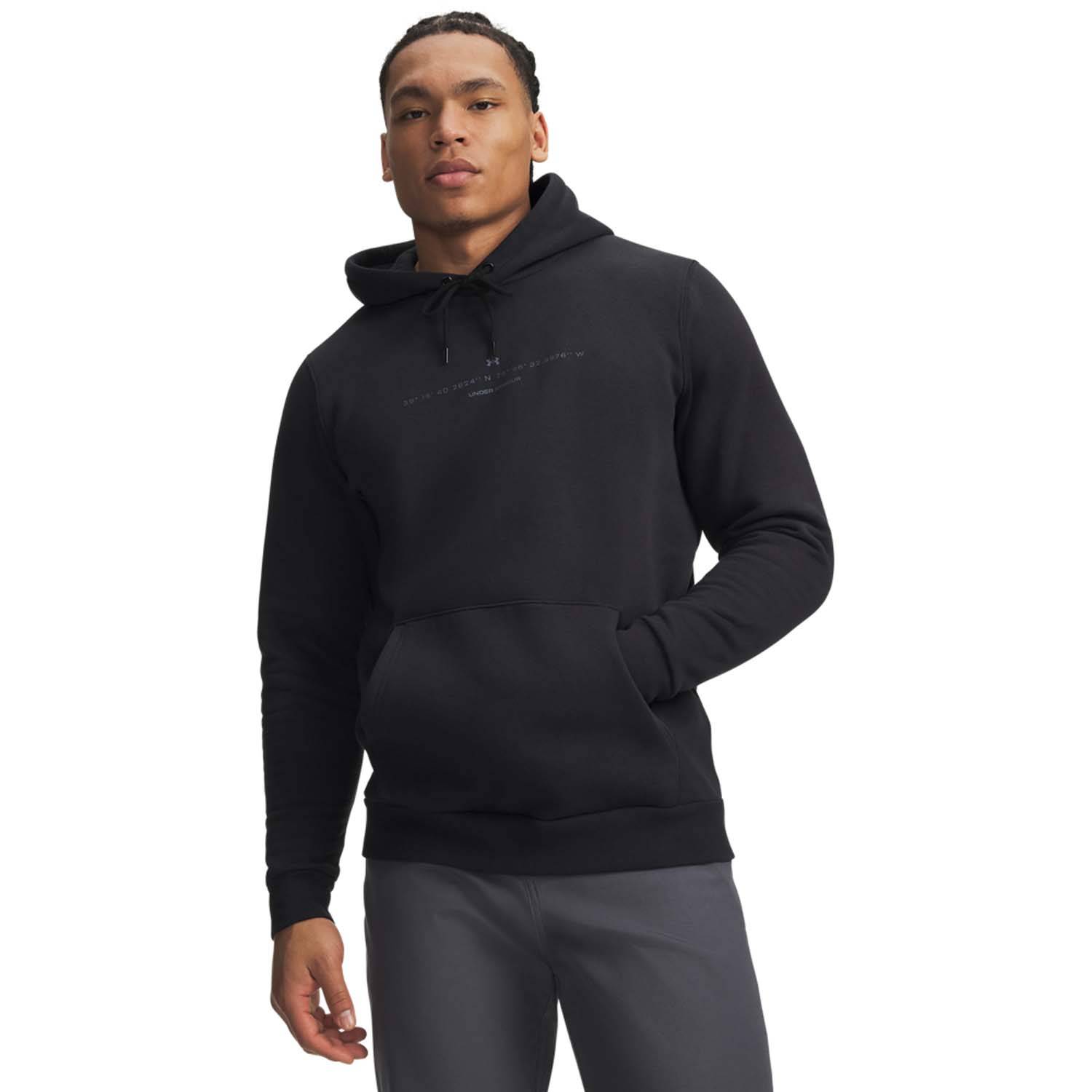 UNDER ARMOUR MEN'S ICON FLEECE ODE LANDSCAPE HOODIE