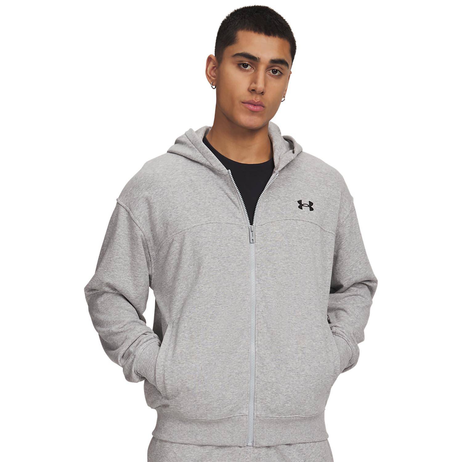 UNDER ARMOUR MEN'S RIVAL LIGHTWEIGHT FULL ZIP