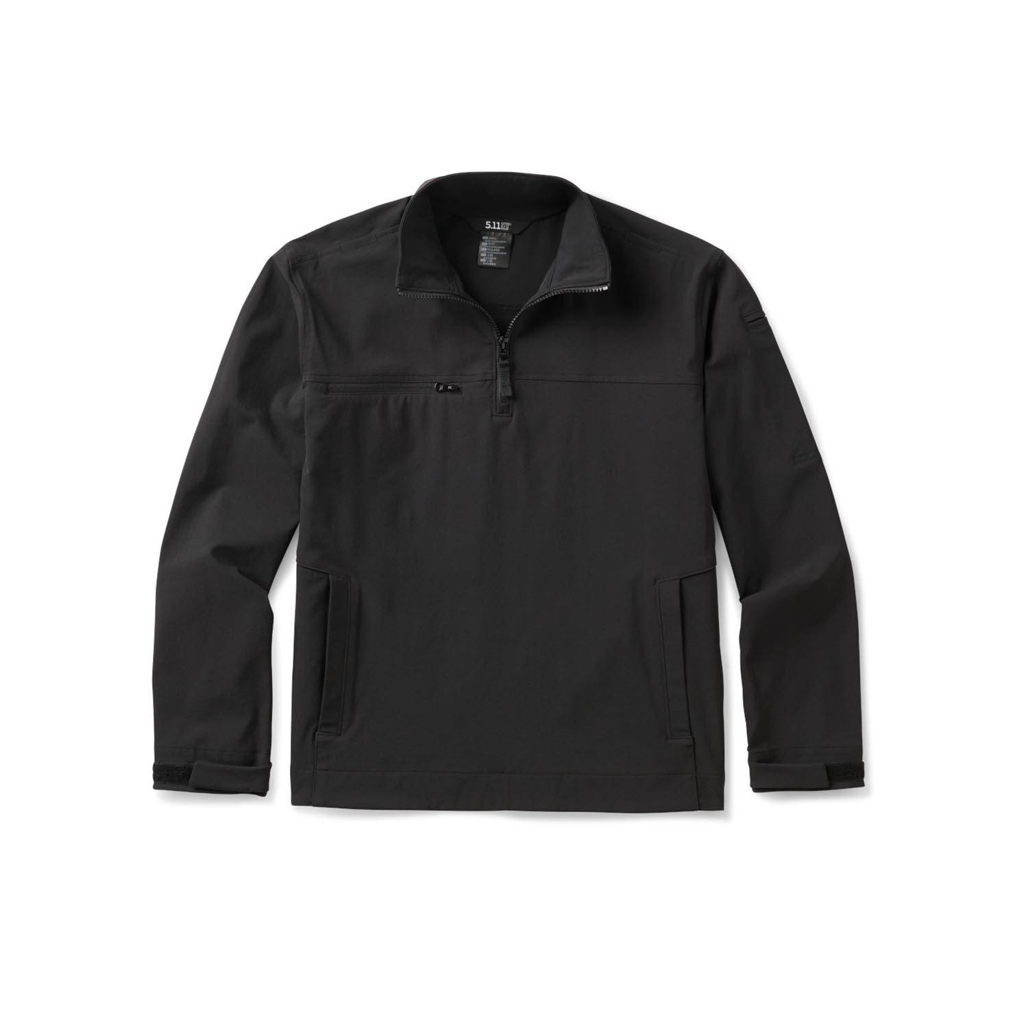 5.11 TACTICAL WOMEN'S SOFTSHELL QUARTER ZIP JOB SHIRT PULLOV
