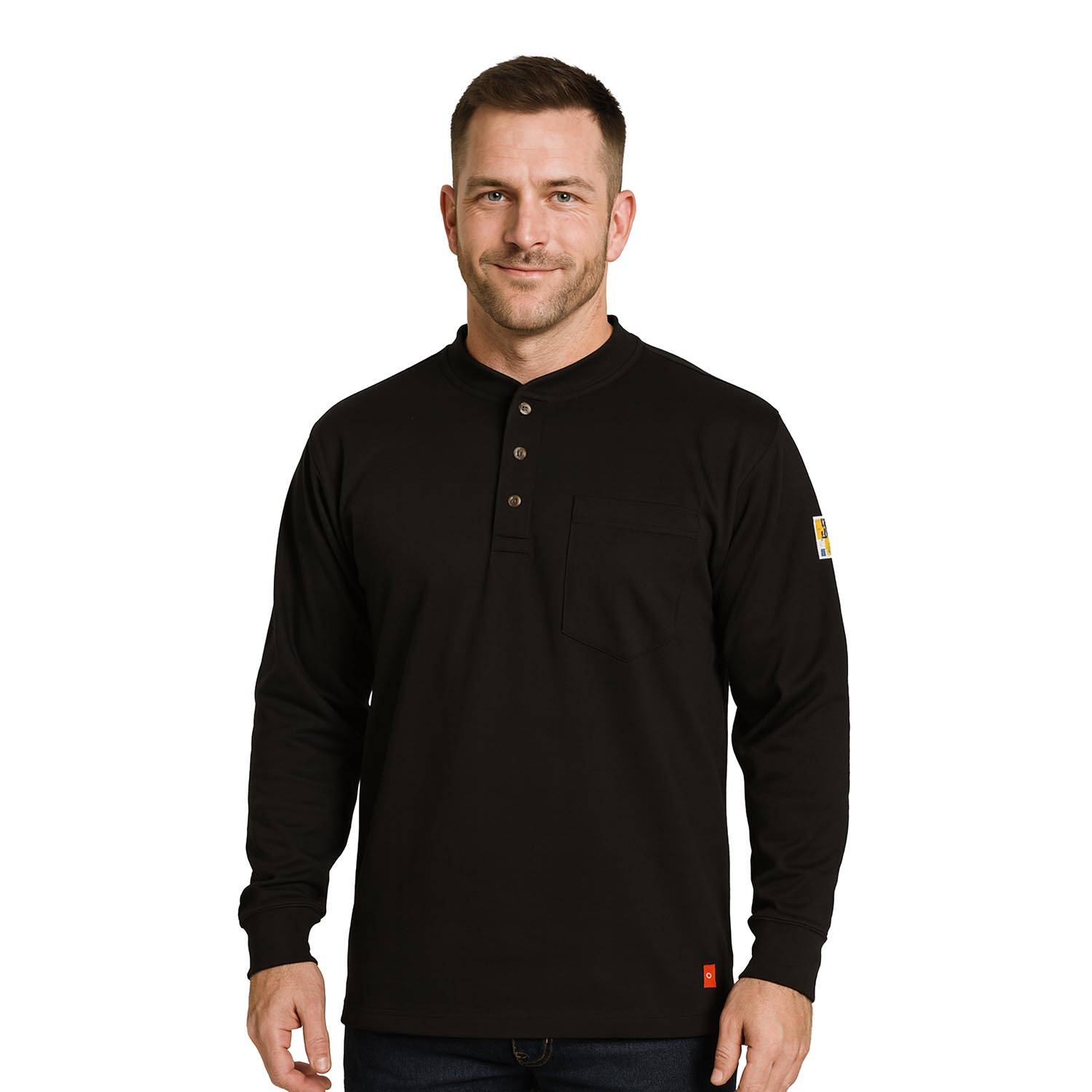 NKE MEN'S FR HENLEY SHIRT