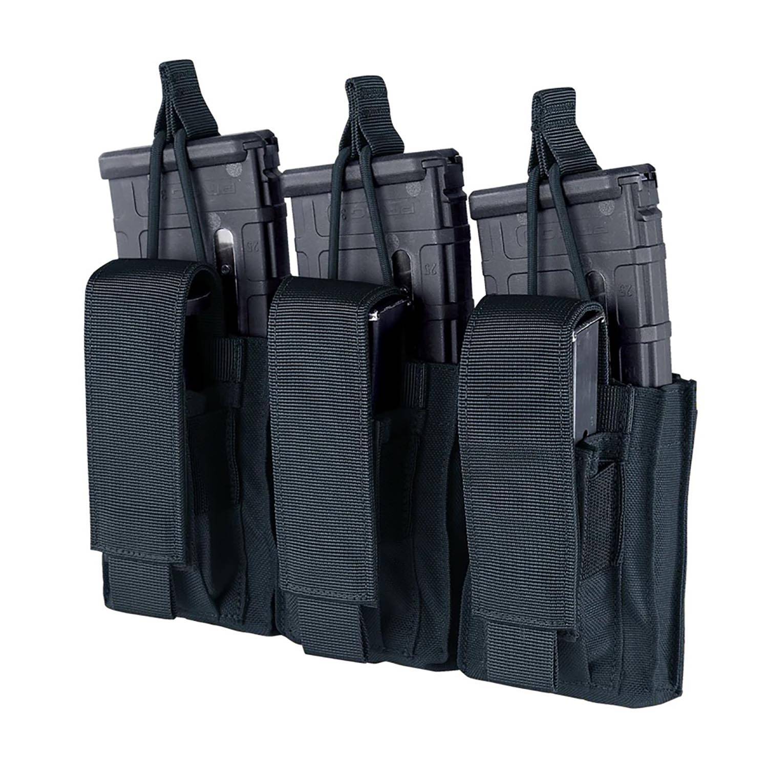 Condor Triple Kangaroo Mag Pouch Multicam – Porte-Chargeurs M4/M16 & Pistolet – MOLLE
