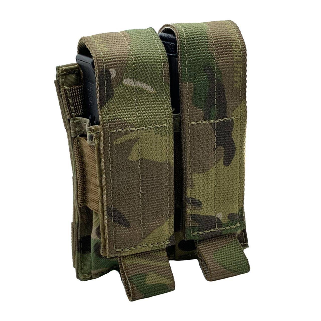 SHELLBACK TACTICAL THE DOUBLE PISTOL MAG POUCH