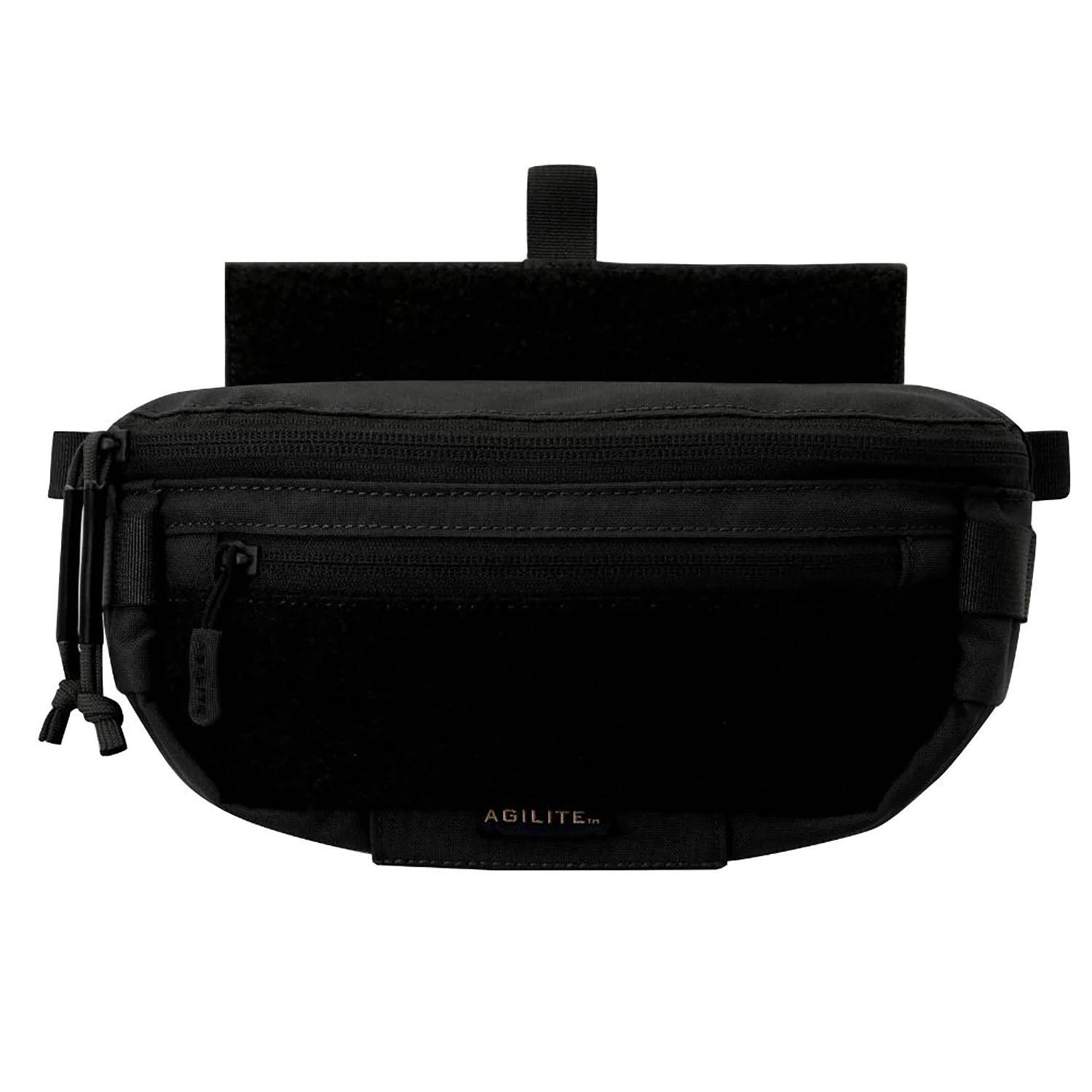 AGILITE SIX PACK HANGER POUCH IN BLACK
