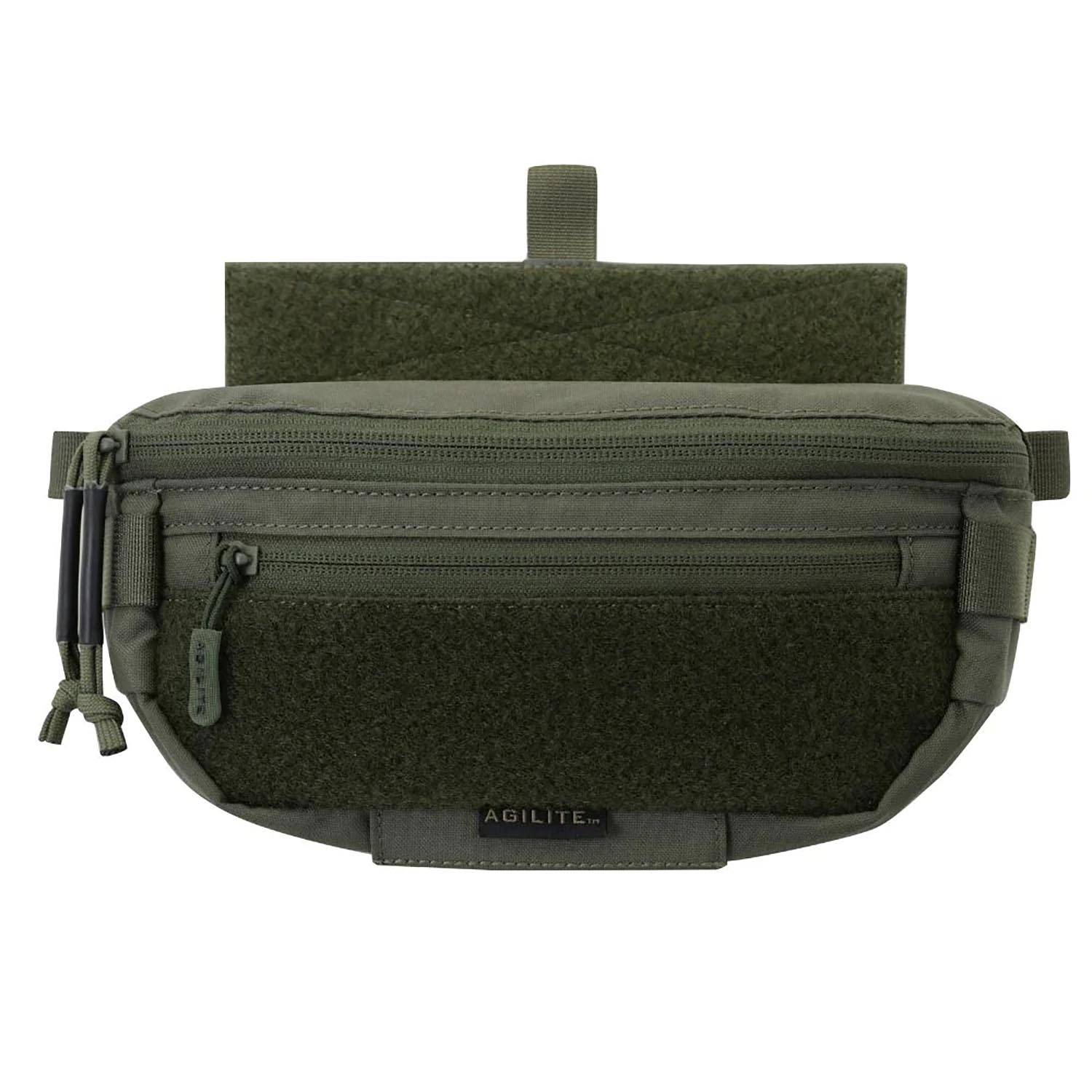 AGILITE SIX PACK HANGER POUCH IN RANGER GREEN