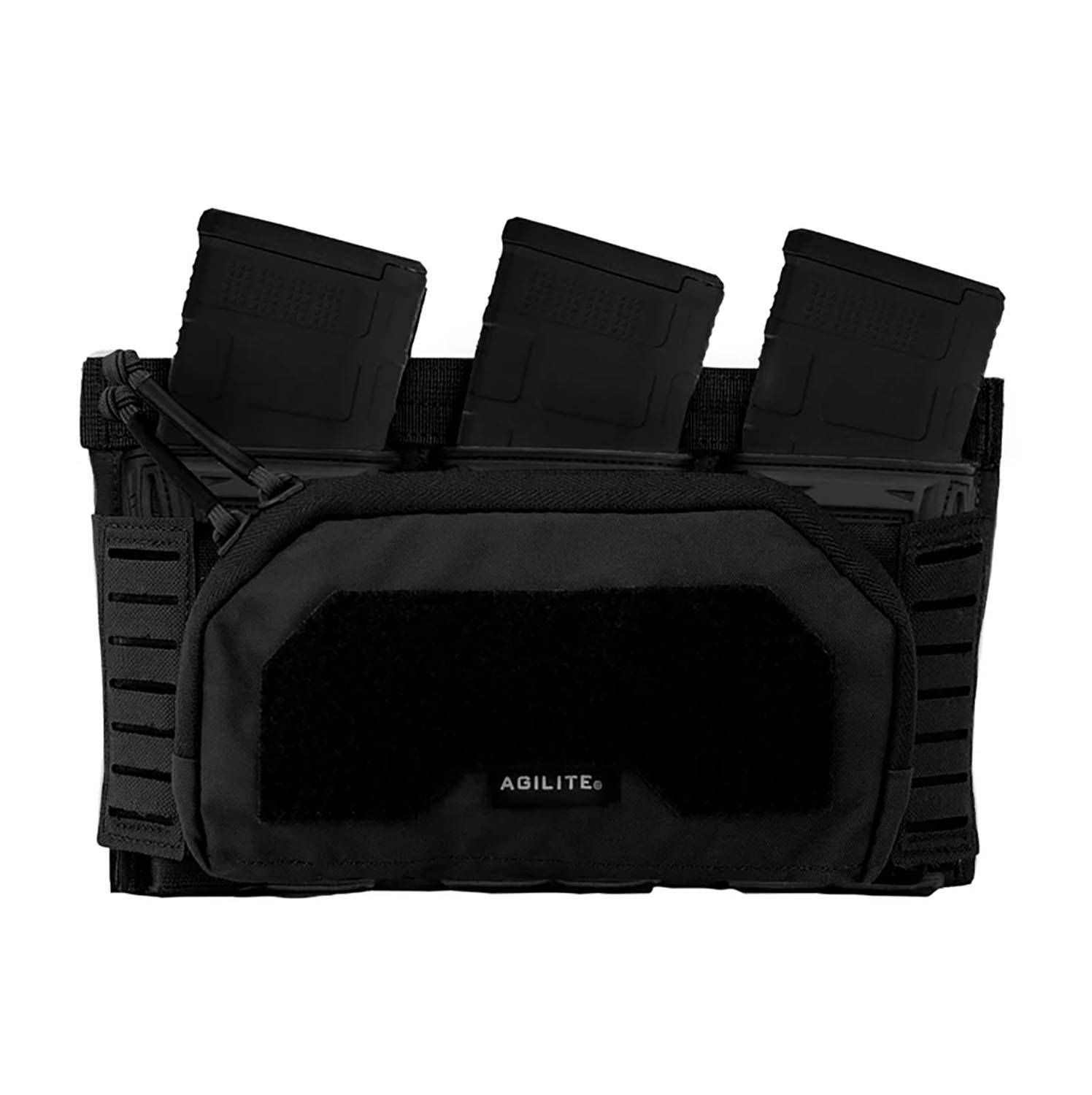 AGILITE PINCER PLACARD 2ND LAYER ADMIN POUCH IN BLACK