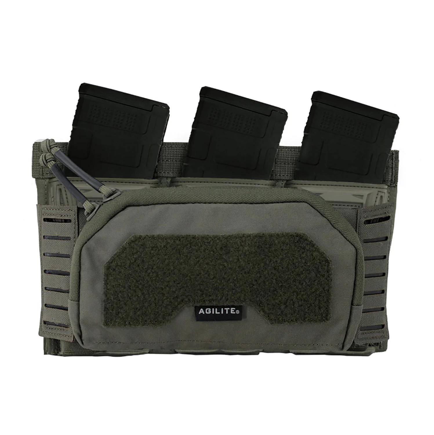 AGILITE PINCER PLACARD 2ND LAYER ADMIN POUCH IN RANGER GREEN