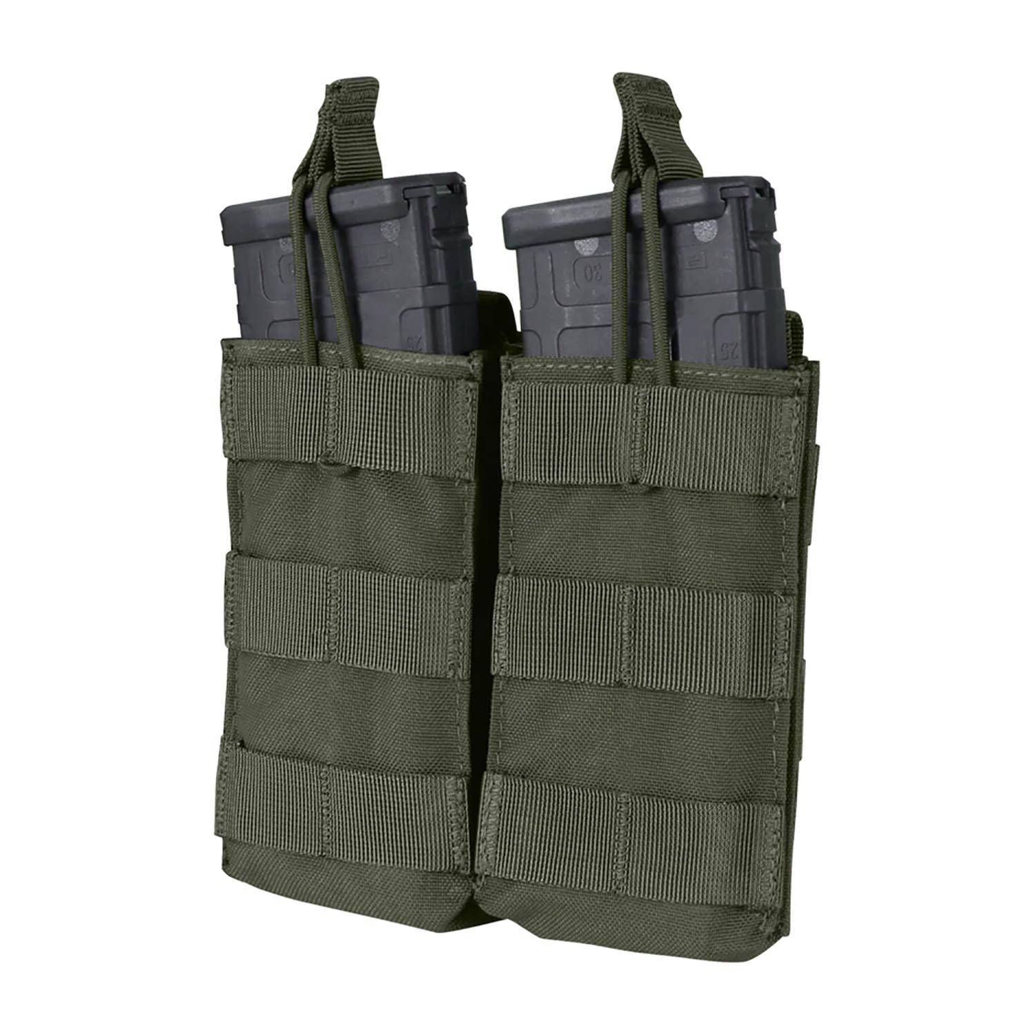 CONDOR DOUBLE M4/M16 OPEN TOP MAG POUCH