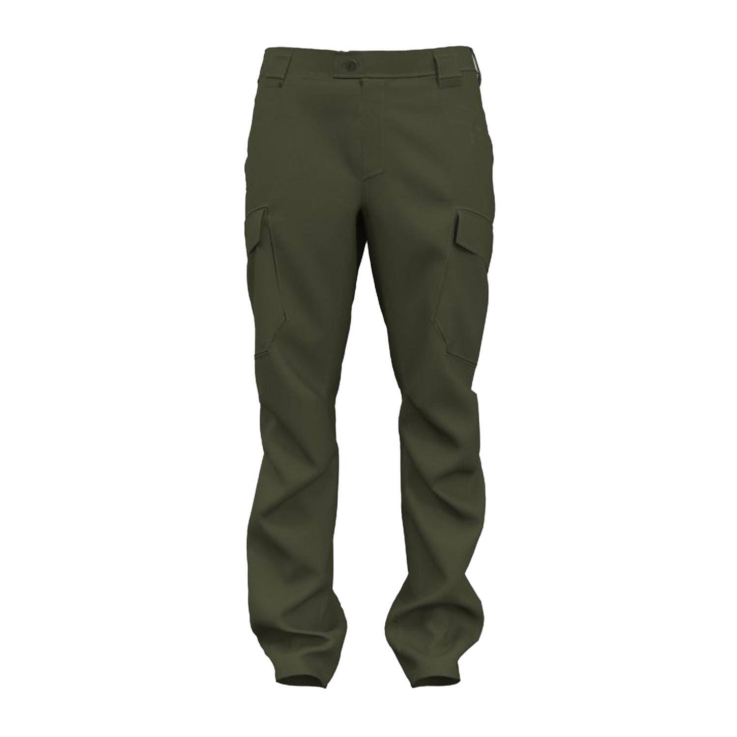 UNDER ARMOUR MEN'S ALPHA CARGO PANTS IN MARINE OD GREEN