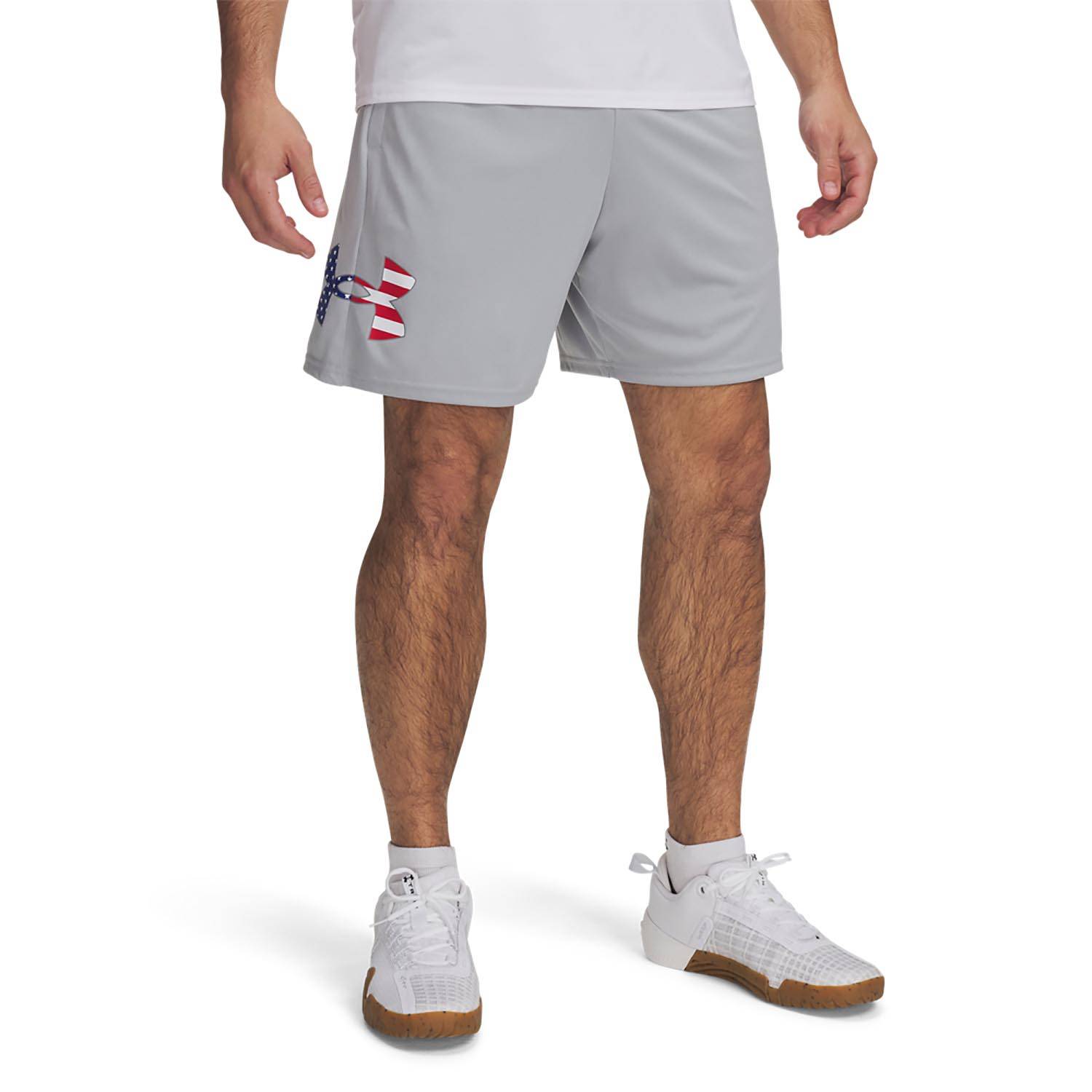 UNDER ARMOUR MEN'S FREEDOM TECH LOGO SHORTS