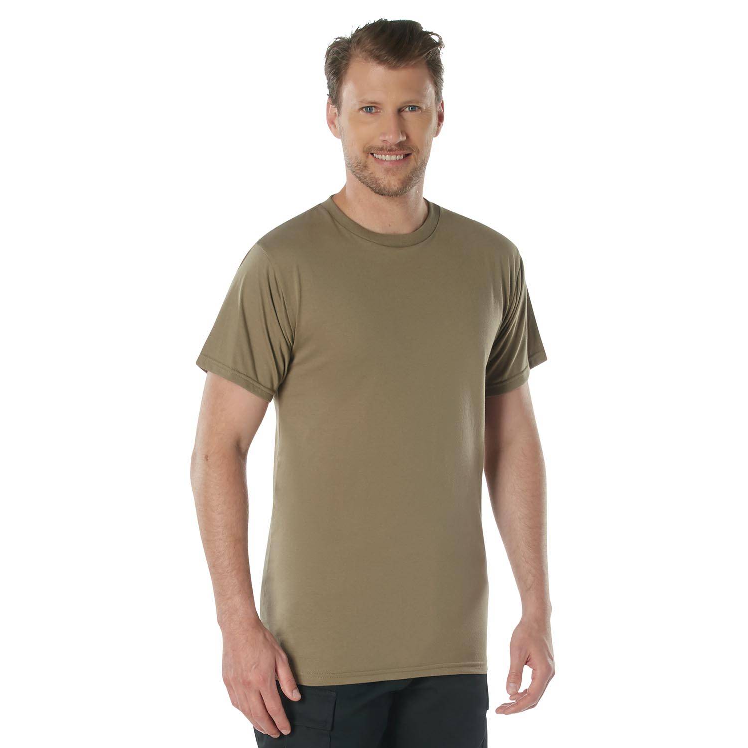 Rothco Tee ShirtRothco AR 670-1 Coyote Brown T-Shirt