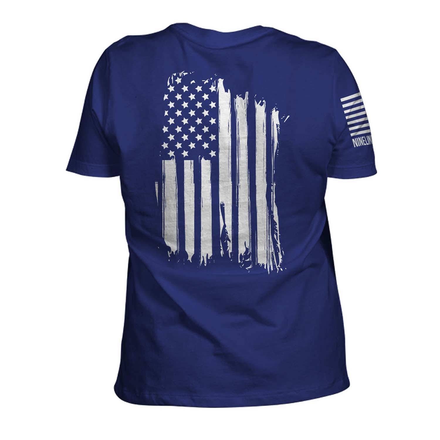 NINE LINE WOMENS AMERICA T-SHIRT