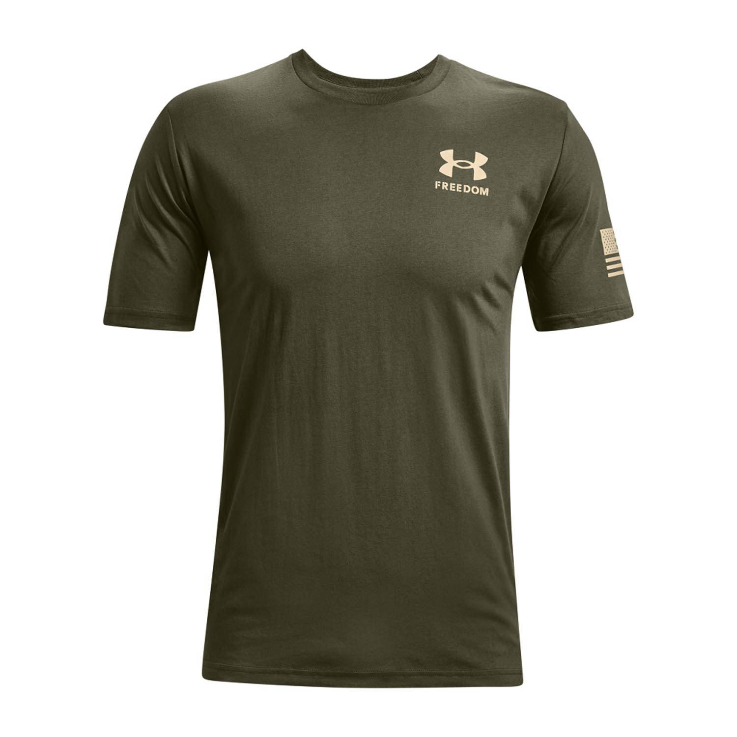 UNDER ARMOUR MEN'S FREEDOM FLAG T-SHIRT