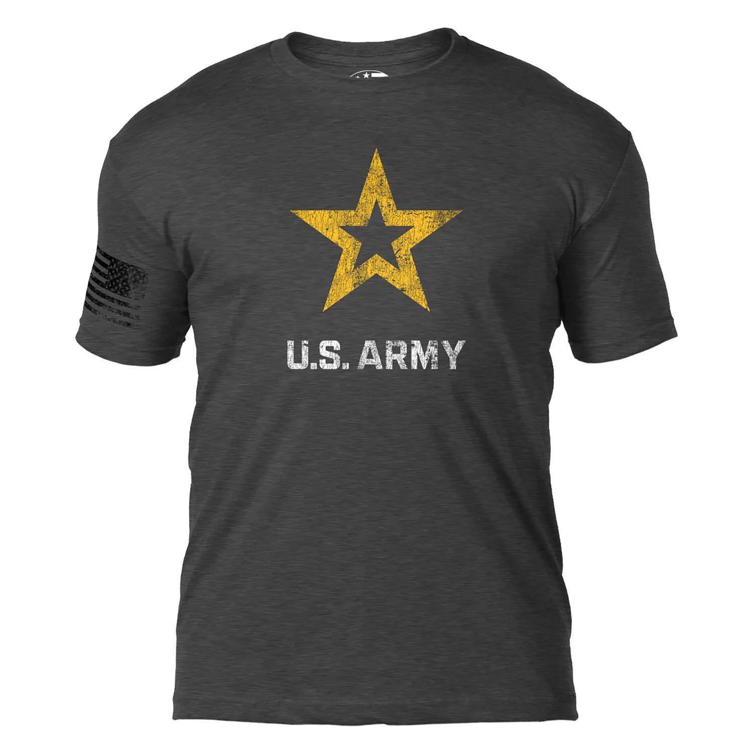 7.62 Design Army Distressed Logo Graphic T-Shirt