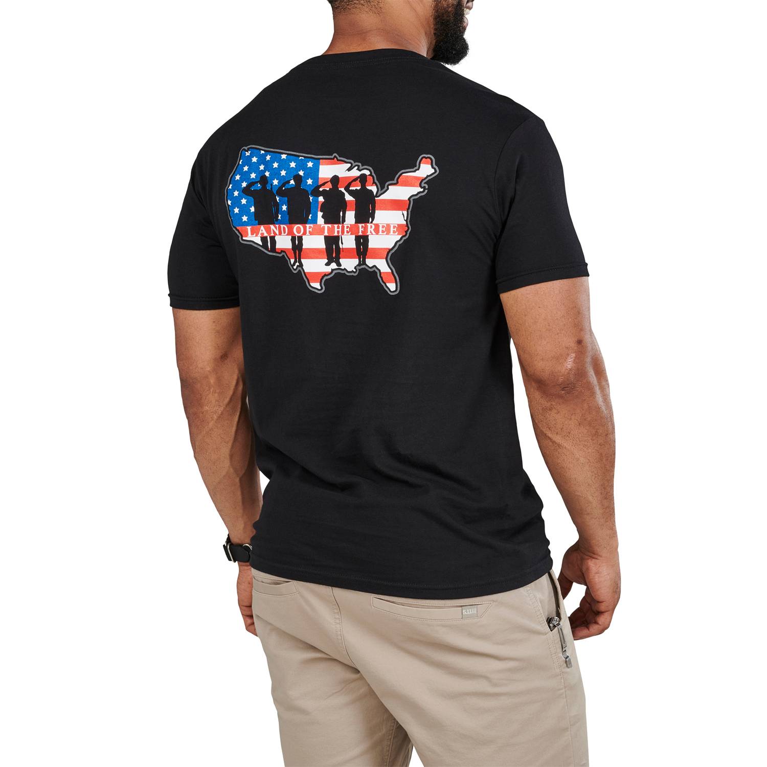 5.11 Land of the Free Graphic T-Shirt | Men's Graphic Tees