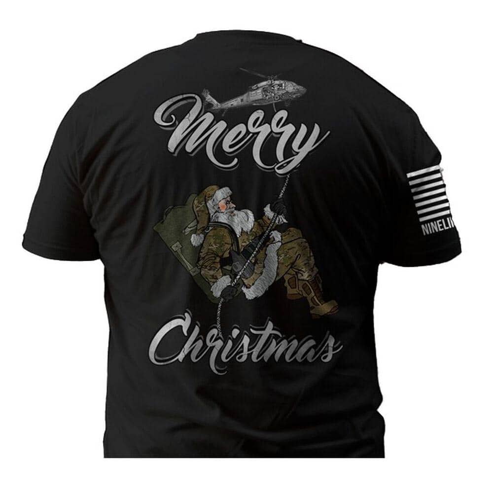 Nine Line Tactical Santa Tee Shirt