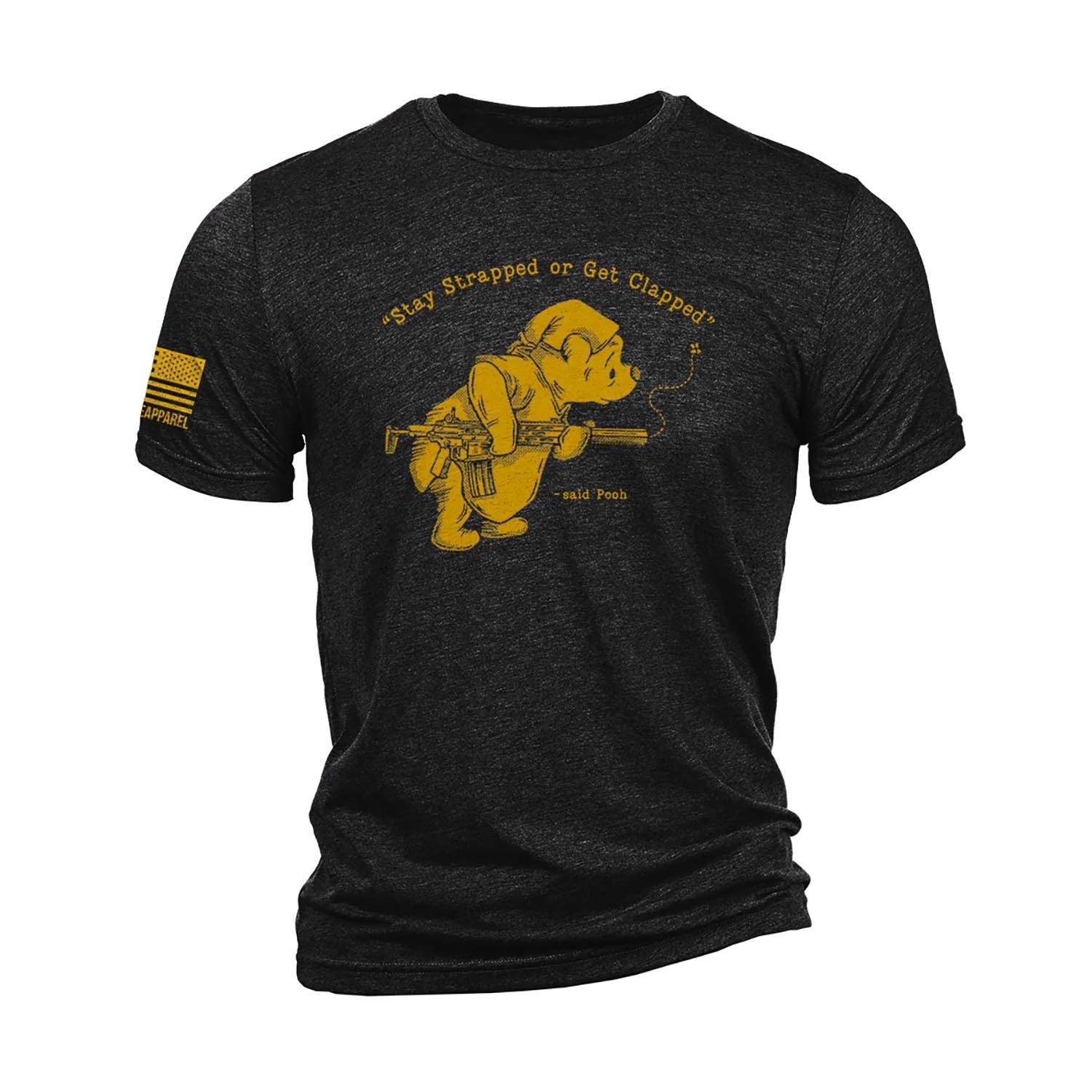 Nine Line Stay Strapped Pooh Bear T-Shirt