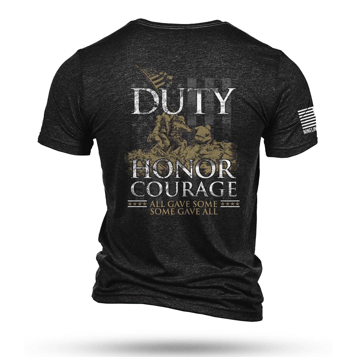 Nine Line Duty Honor Courage T-Shirt