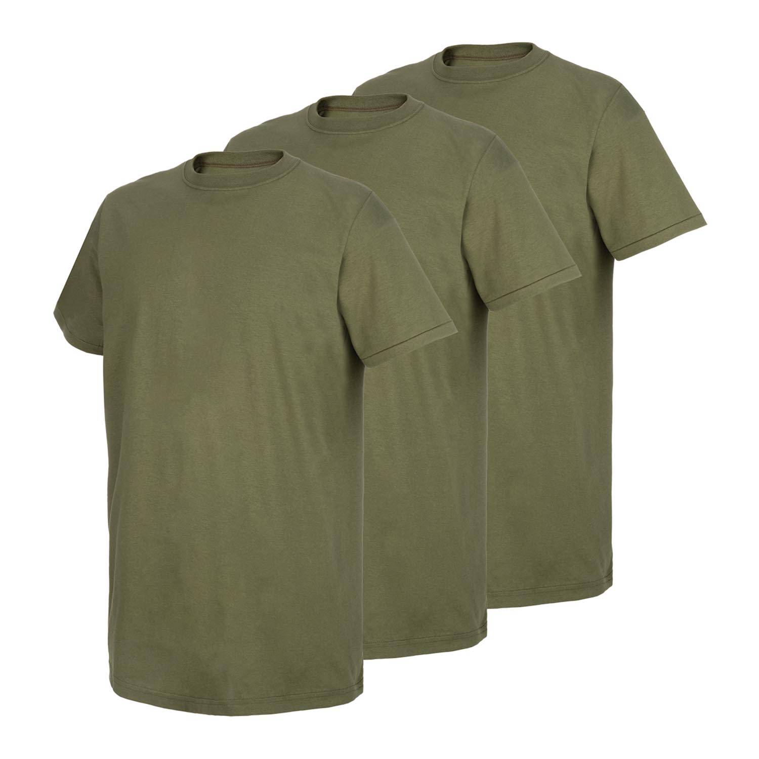 DUKE 100% COTTON MILITARY T-SHIRT, 3 PACK