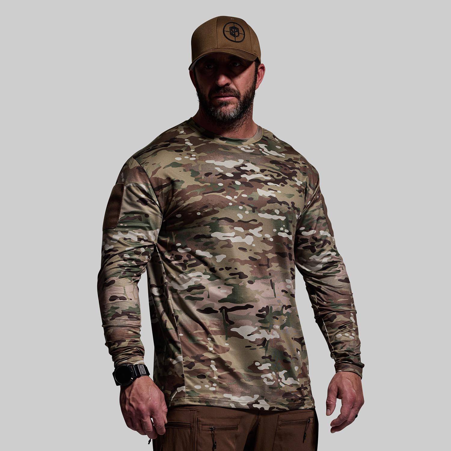 BORN PRIMITIVE UNISEX LONG SLEEVE RANGE SHIRT