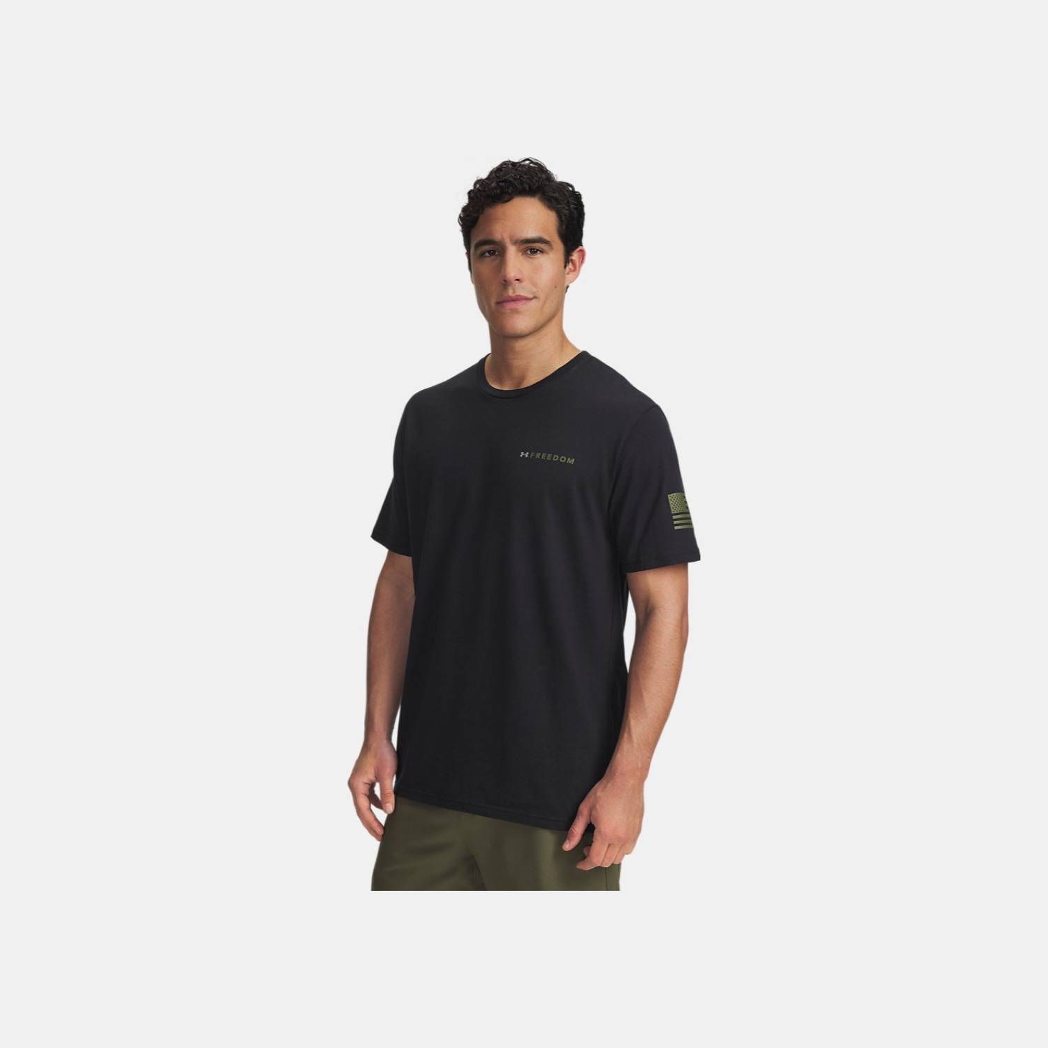 UNDER ARMOUR MEN'S FREEDOM BANNER T-SHIRT