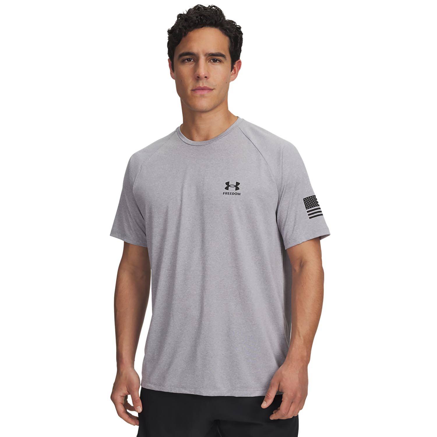 UNDER ARMOUR MEN'S FREEDOM TECH SHORT SLEEVE T-SHIRT