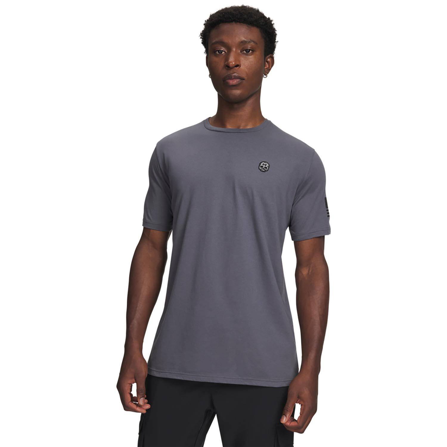 UNDER ARMOUR MEN'S FREEDOM TACTICAL LOGO T-SHIRT