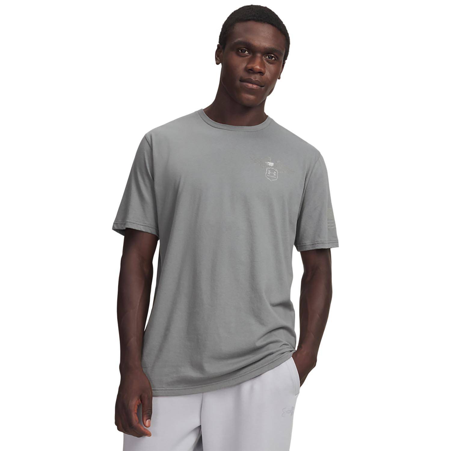 UNDER ARMOUR MEN'S FREEDOM EAGLE SKULL GRAPHIC T-SHIRT