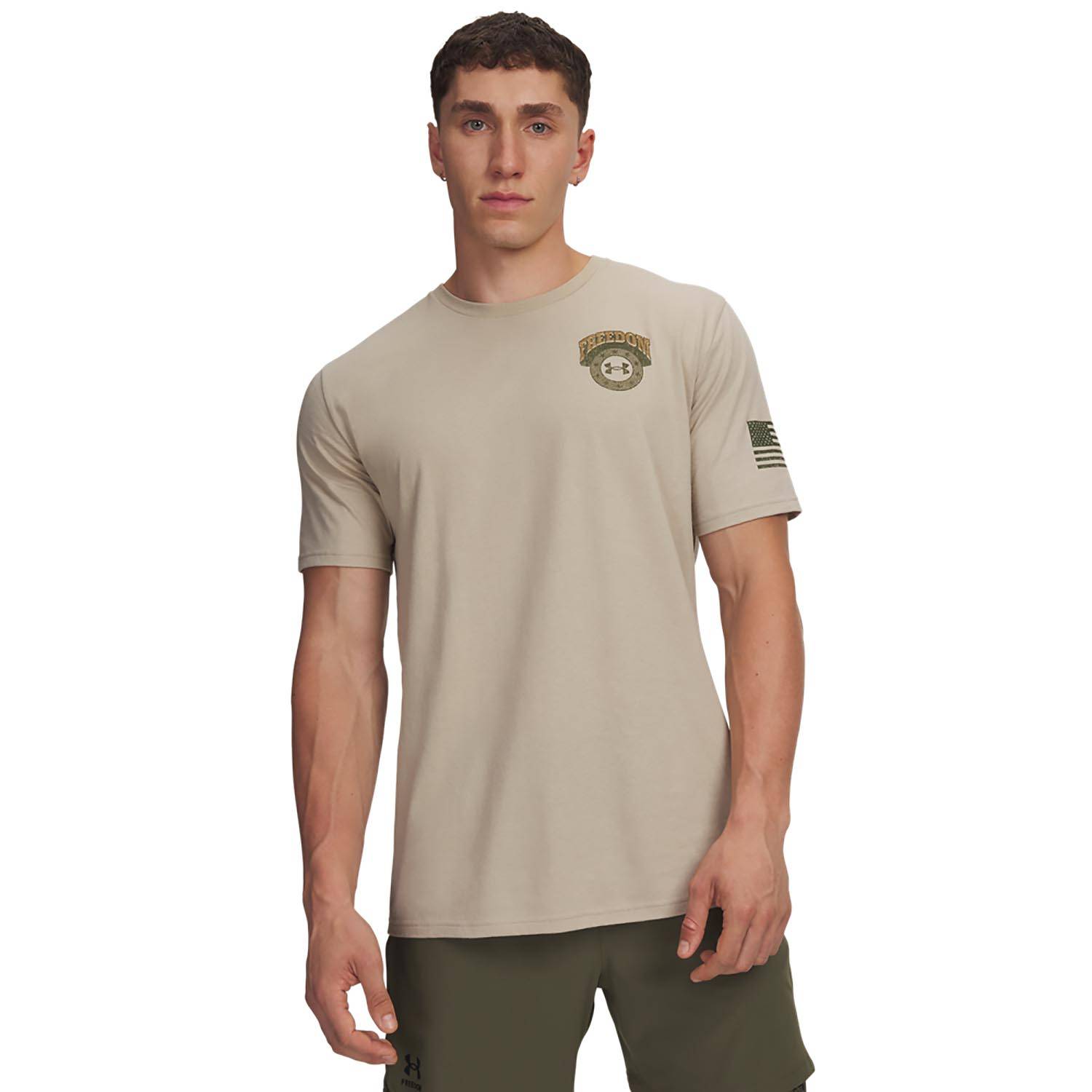 UNDER ARMOUR MEN'S FREEDOM SNAKE GRAPHIC T-SHIRT