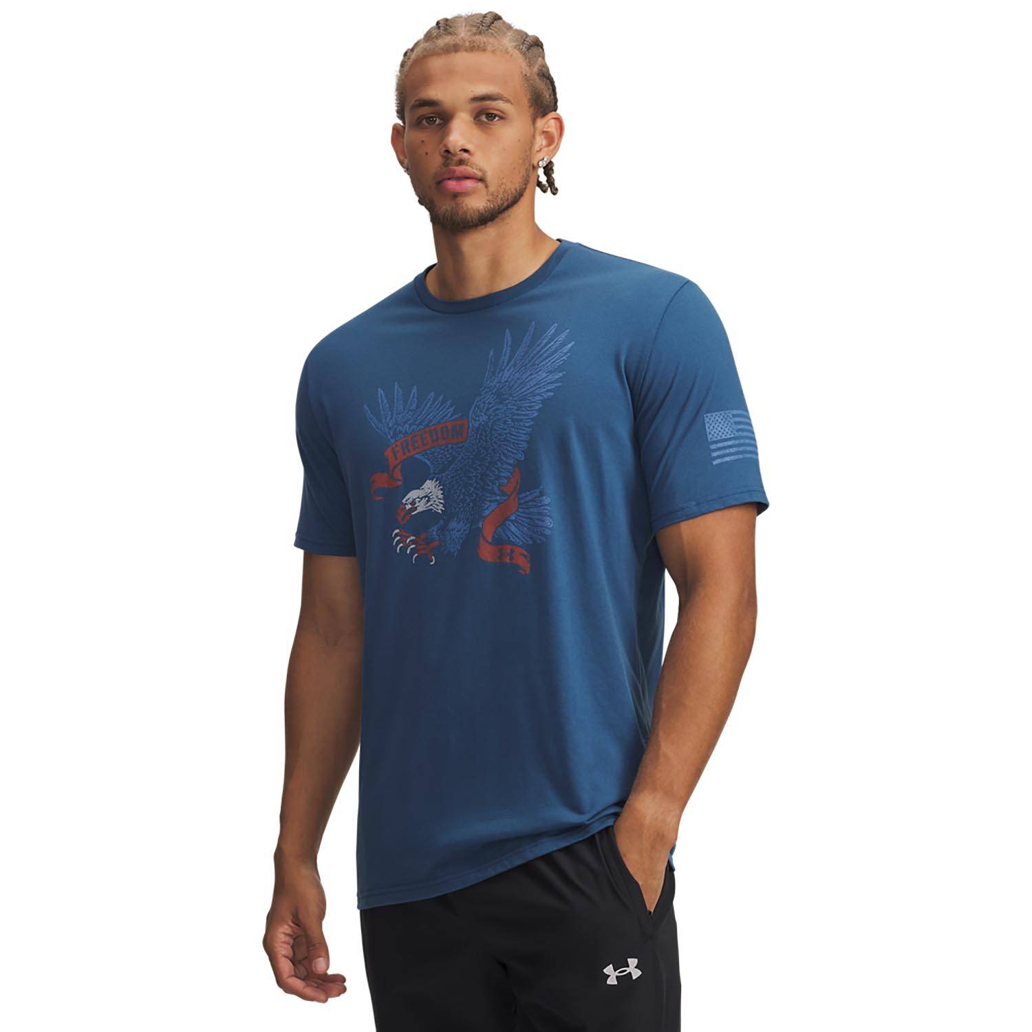 UNDER ARMOUR MEN'S FREEDOM EAGLE T-SHIRT