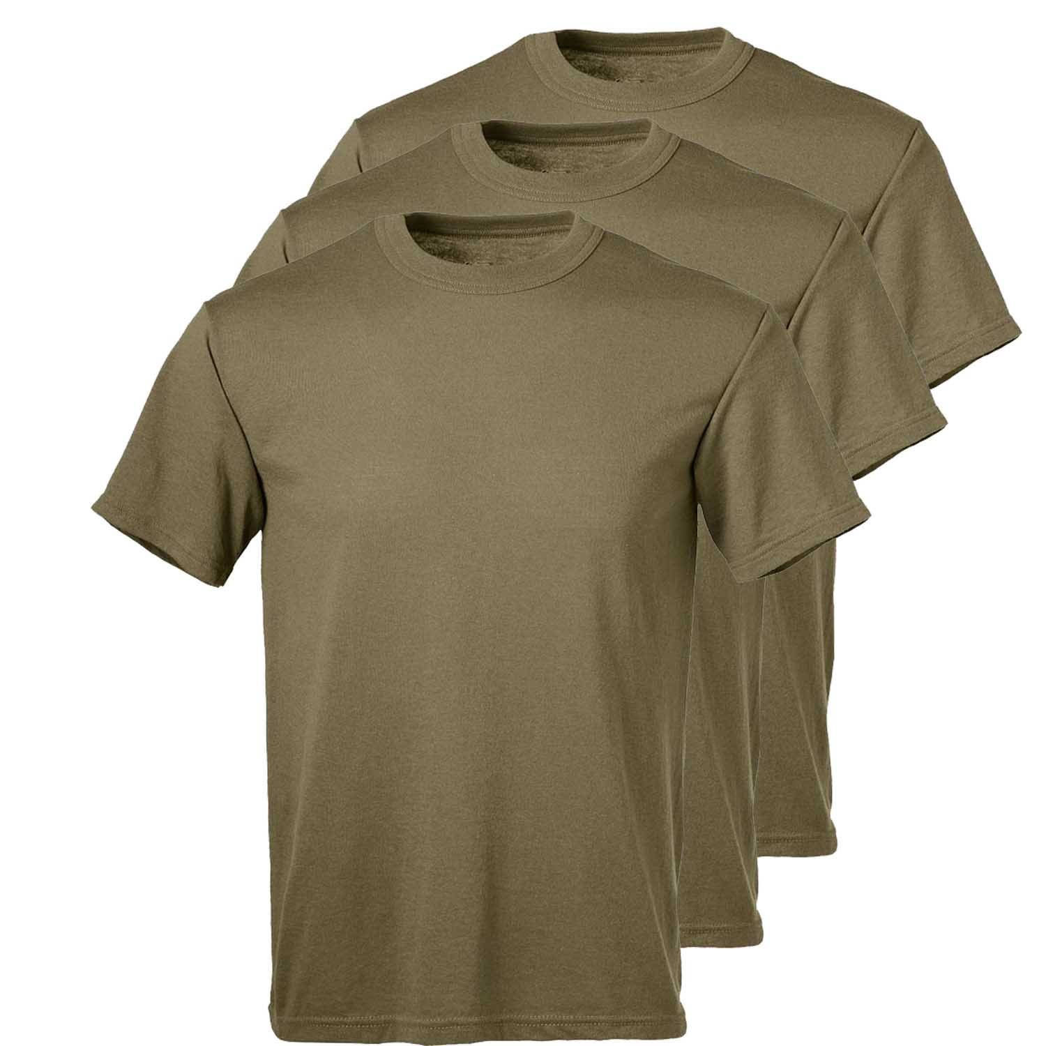 SOFFE 50/50 MILITARY T-SHIRT, 3 PACK