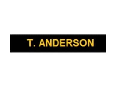 GALLS STANDARD EMBROIDERED NAMESTRIP (UNAPPLIED)
