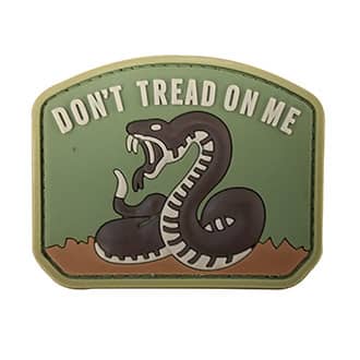 MIL-SOEC MONKEY DON'T TREAD ON ME PVC MORALE PATCH