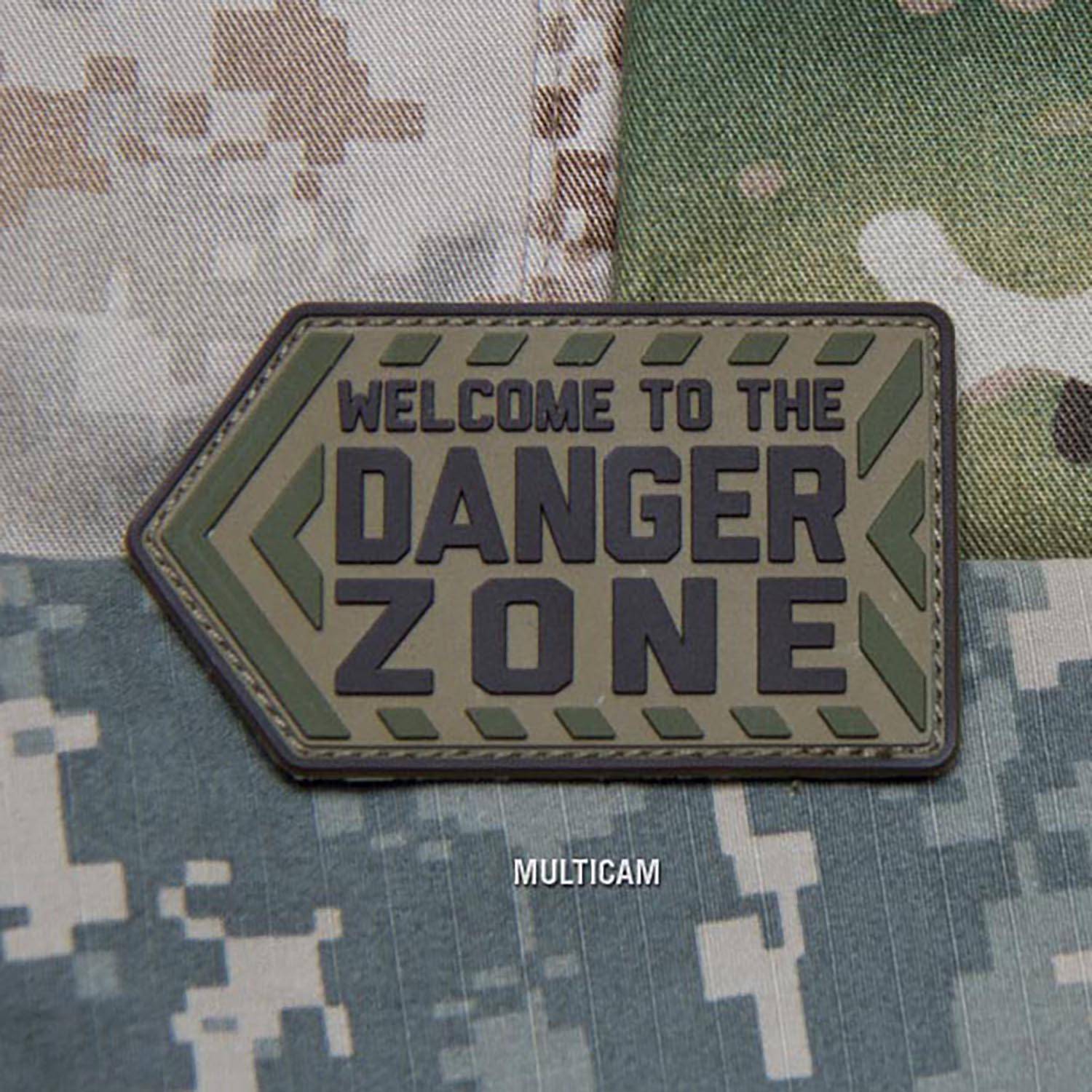 MIL-SPEC MONKEY DANGER ZONE PVC MORALE PATCH