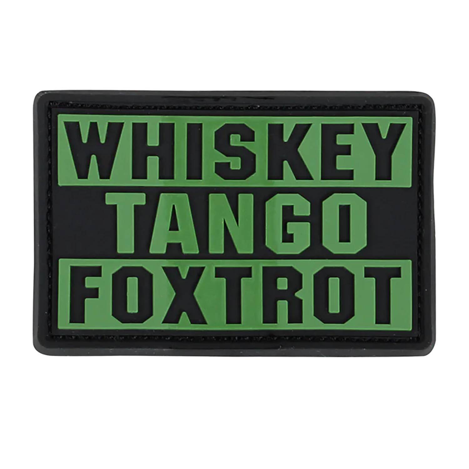 CONDOR WHISKEY TANGO FOXTROT PVC PATCH