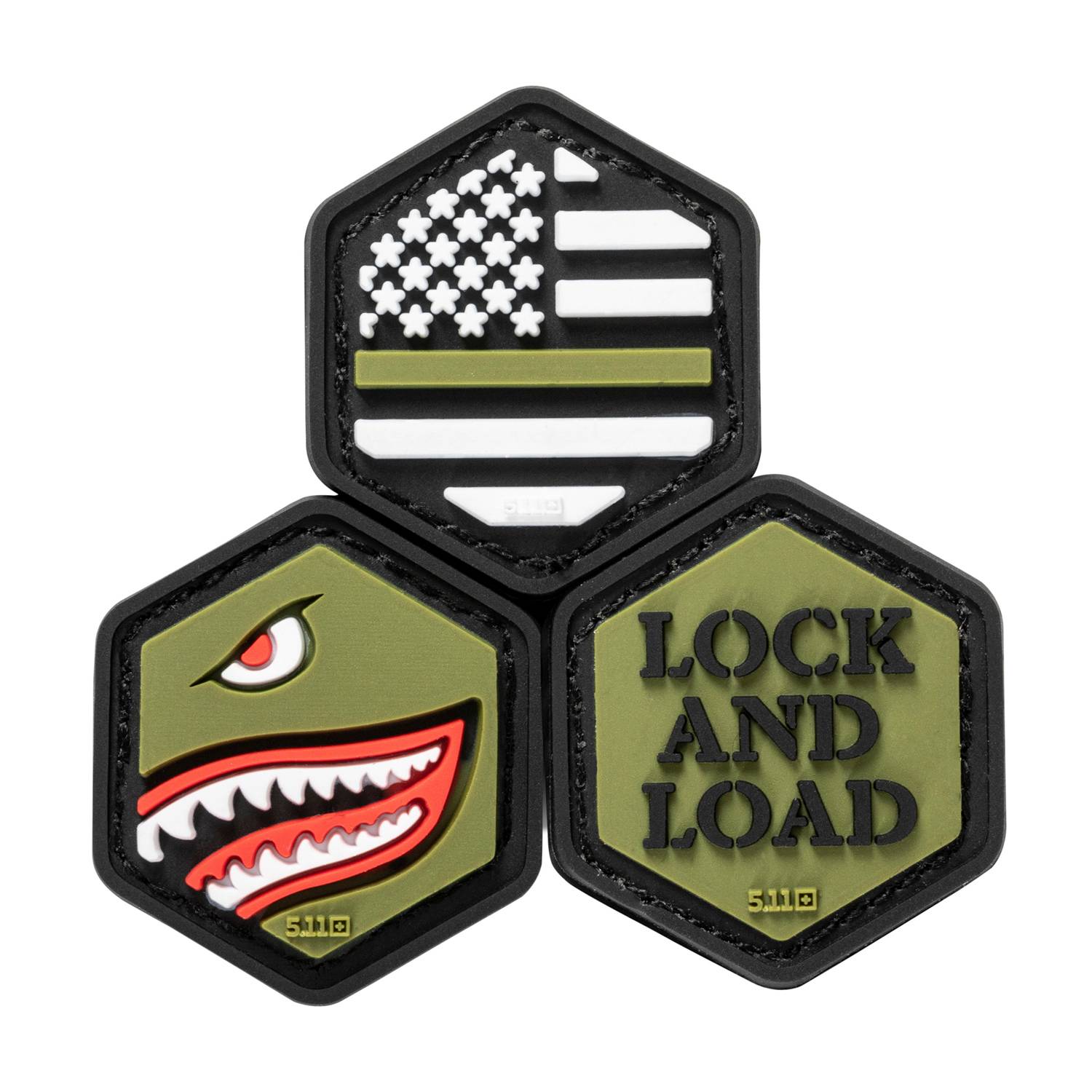 5.11 Hex Patch Armed Forces Set