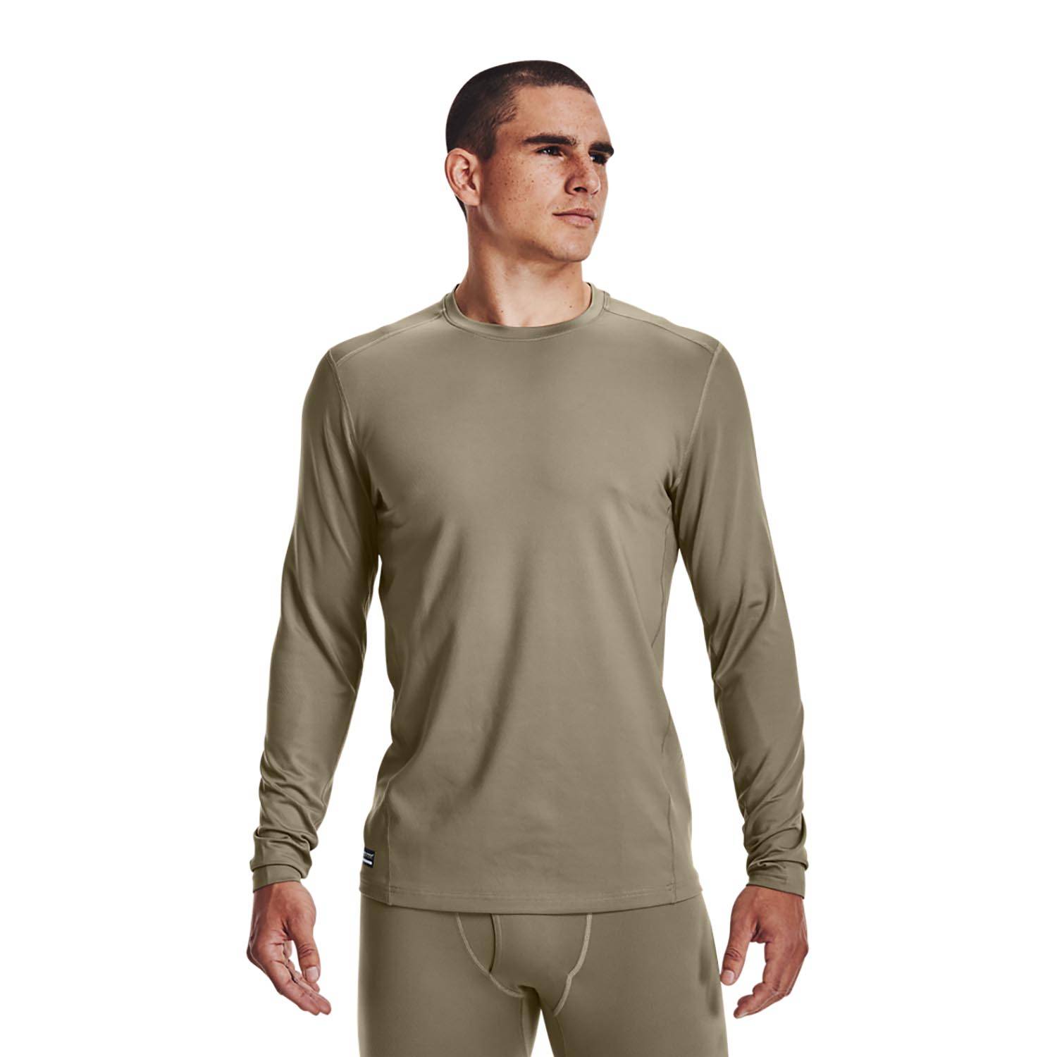 UNDER ARMOUR MEN'S TACTICAL COLDGEAR INFRARED BASE CREW SHIR