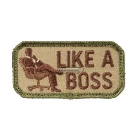 Like A Boss Patch - Mil-Spec Monkey