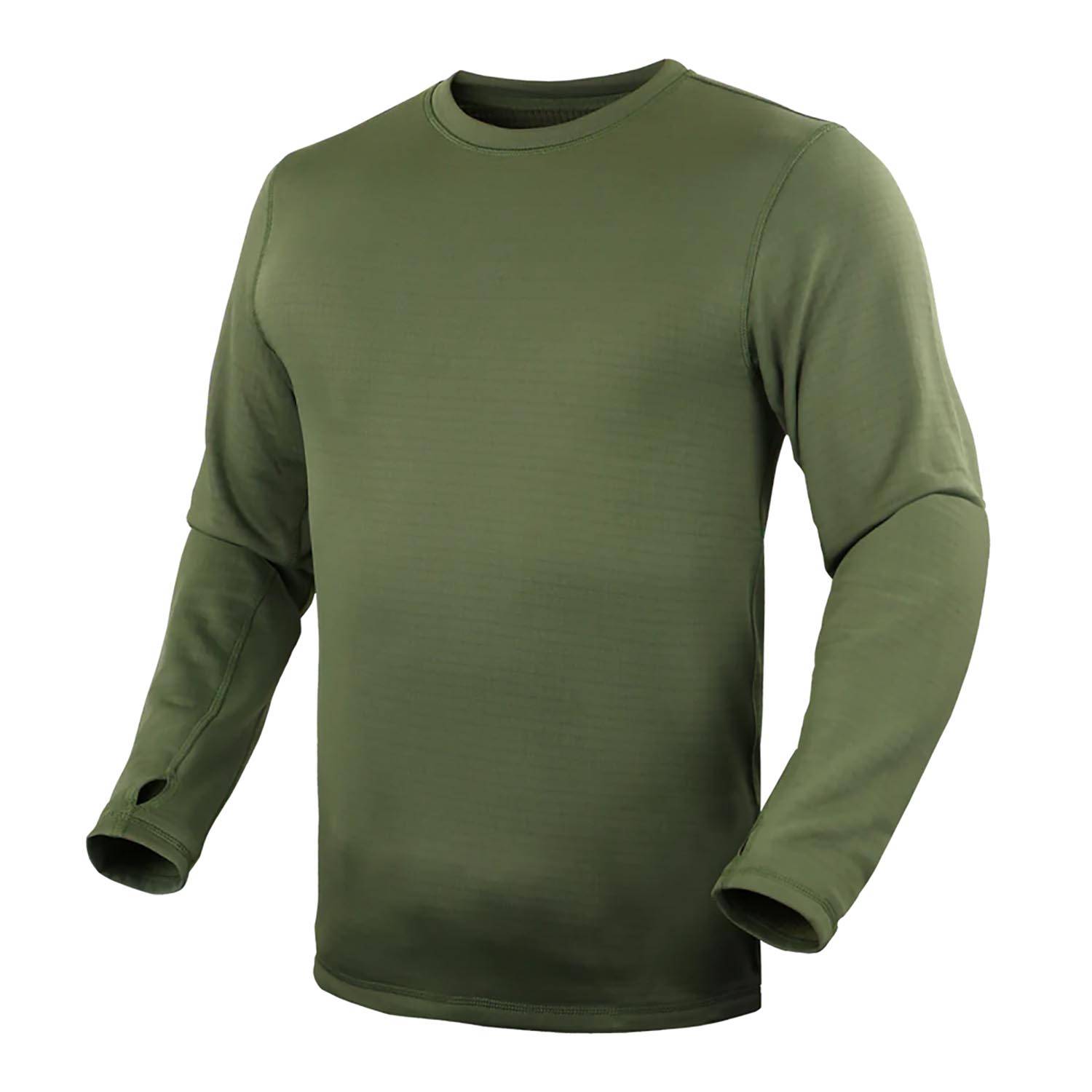 CONDOR BASE II CREW PULLOVER IN OLIVE DRAB