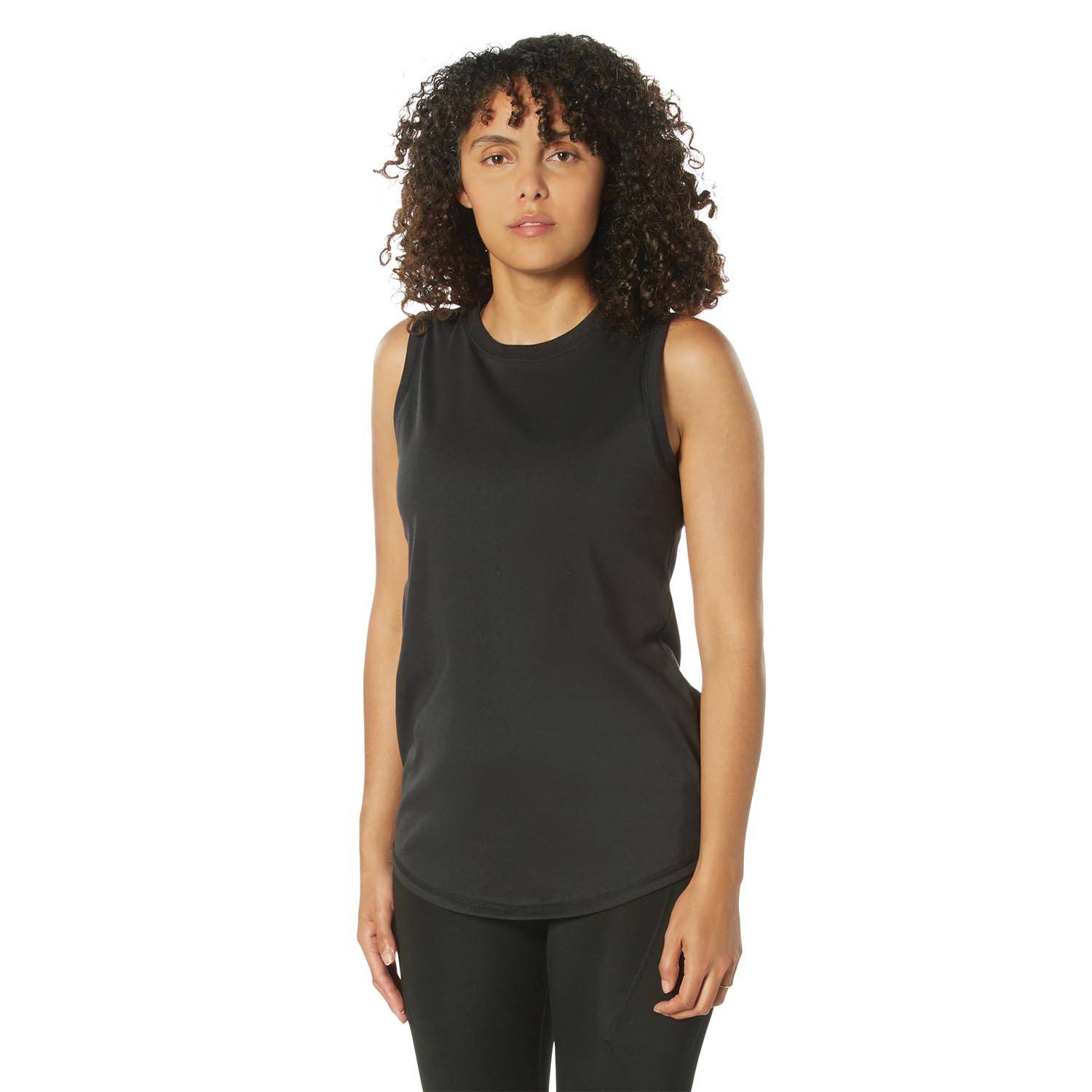 ROTHCO WOMEN�S ESSENTIAL TANK TOP IN BLACK
