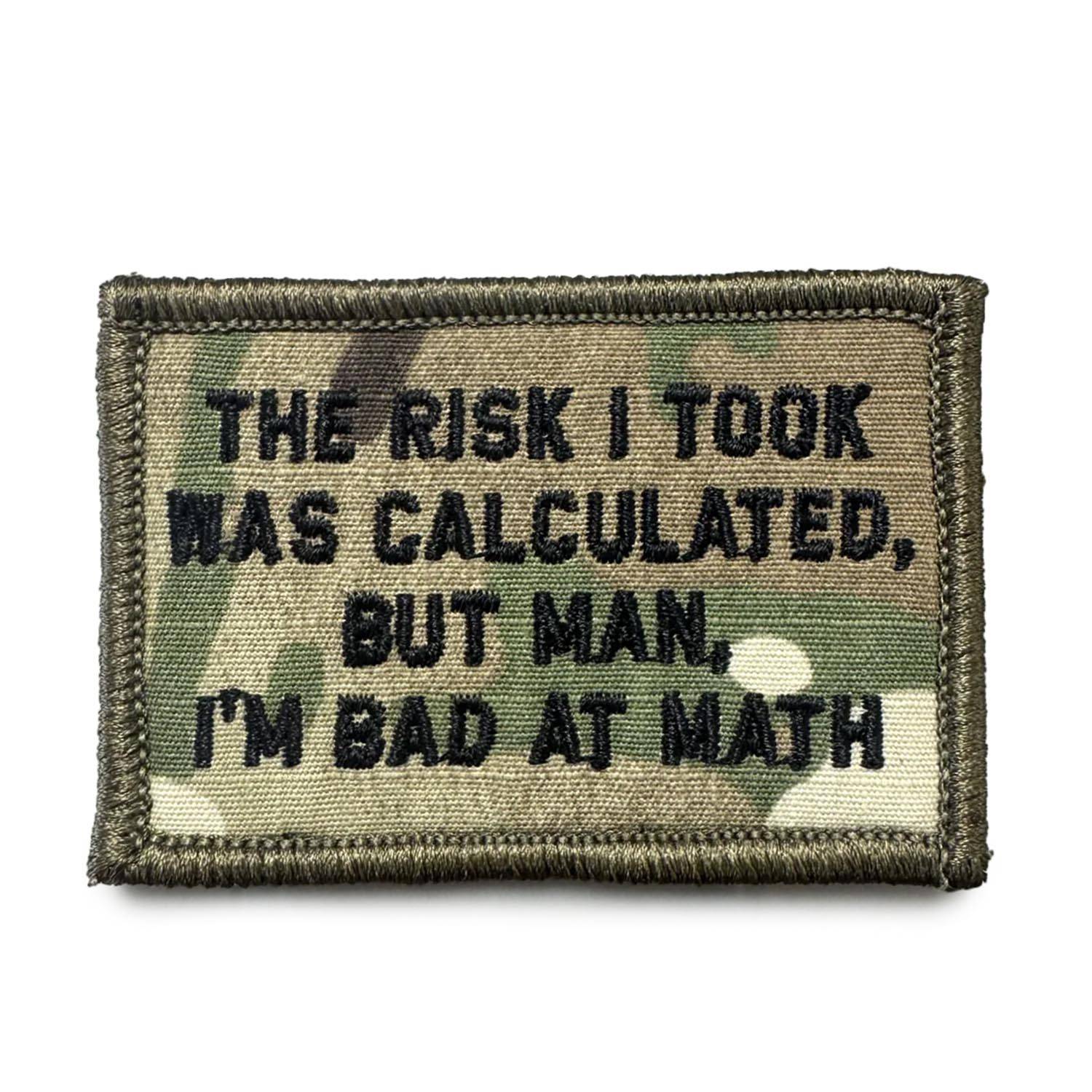 TACTICAL GEAR JUNKIE "THE RISK I TOOK WAS CALCULATED&QU